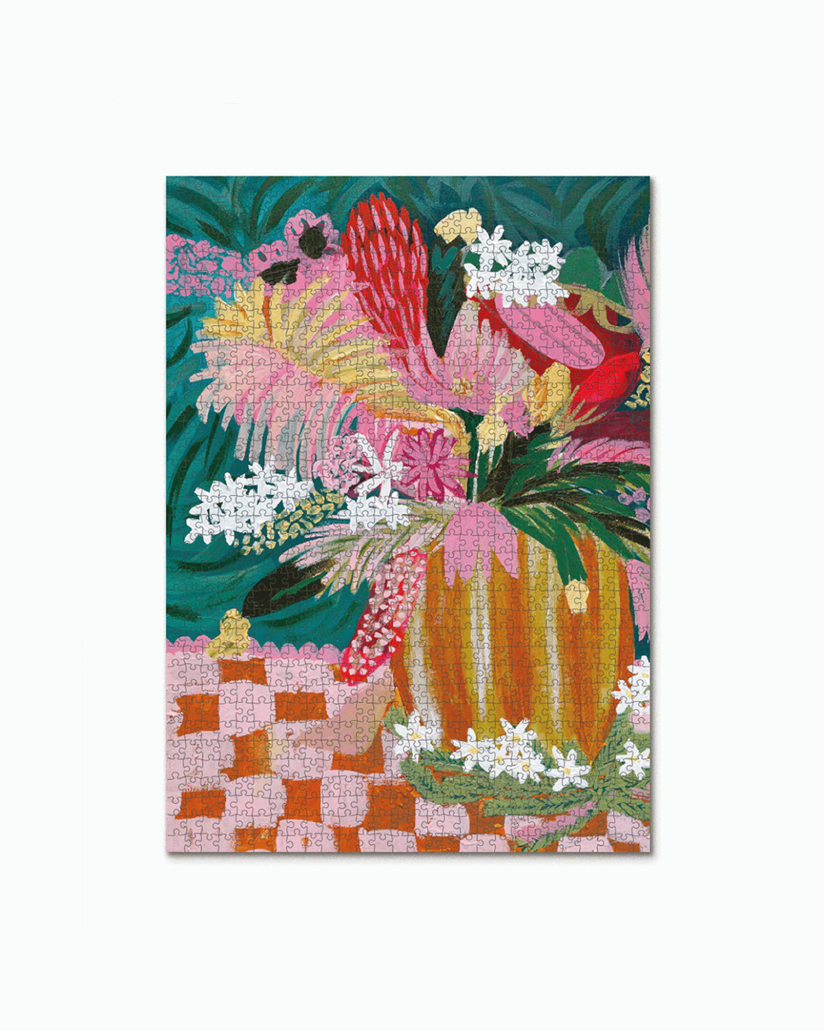 1000 Piece Glitter Puzzle - Gold-Urn by Journey of Something