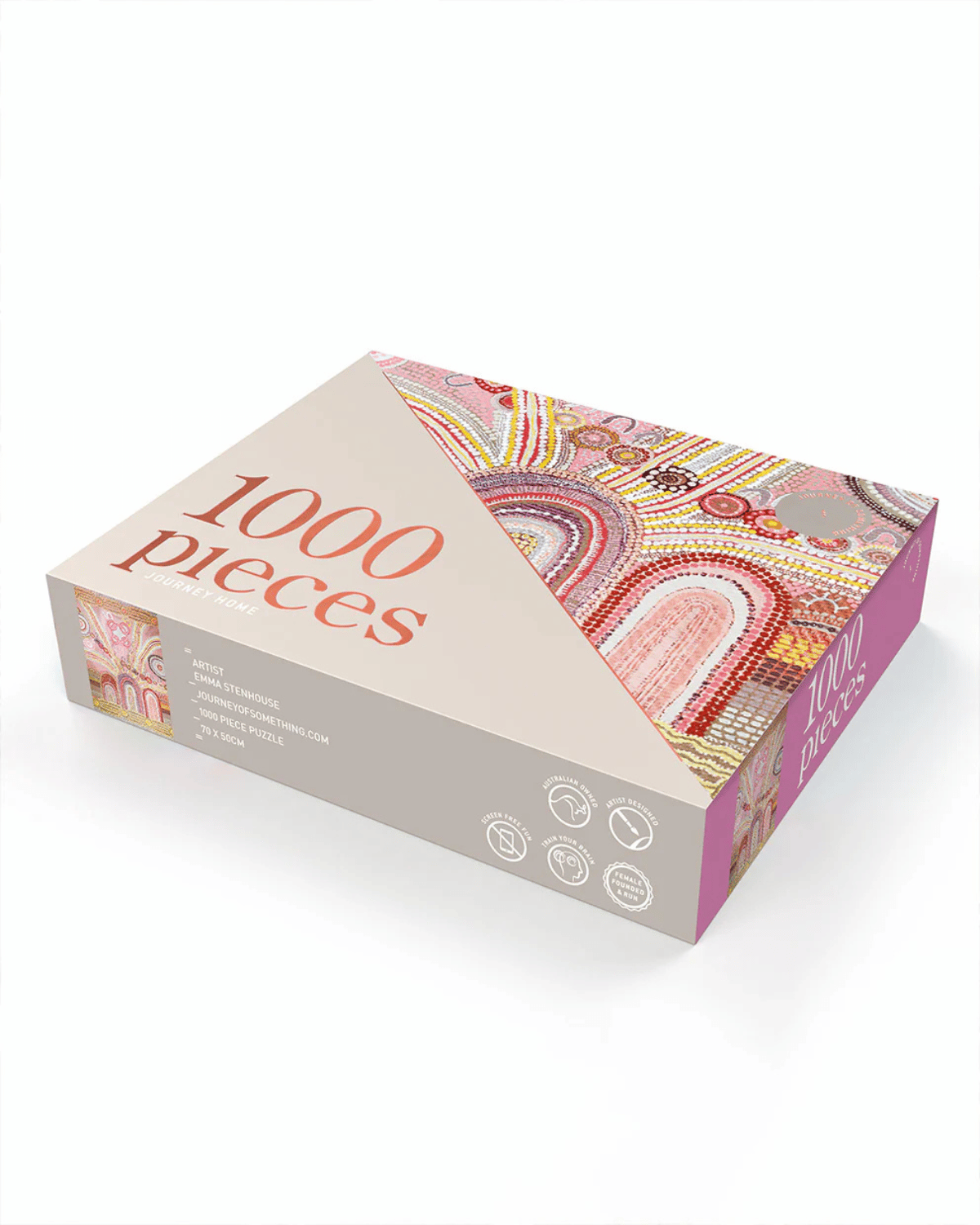 1000 Piece Glitter Puzzle - Journey Home by Journey of Something