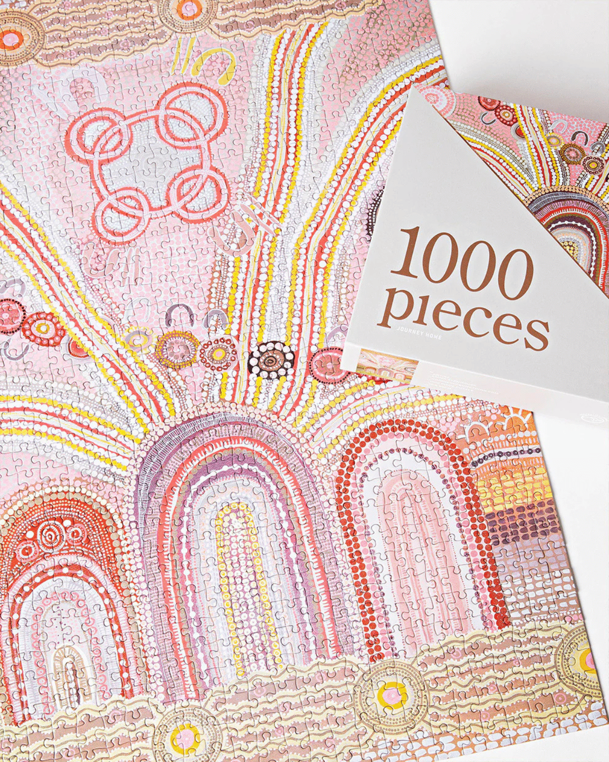 1000 Piece Glitter Puzzle - Journey Home by Journey of Something