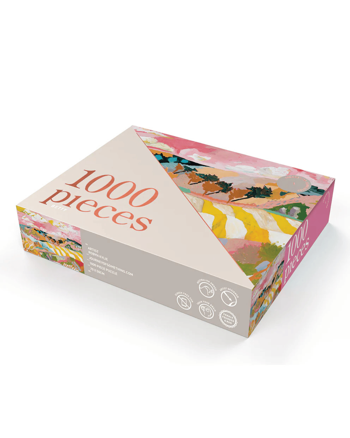 Journey of Something 1000 Piece Puzzle - Betty