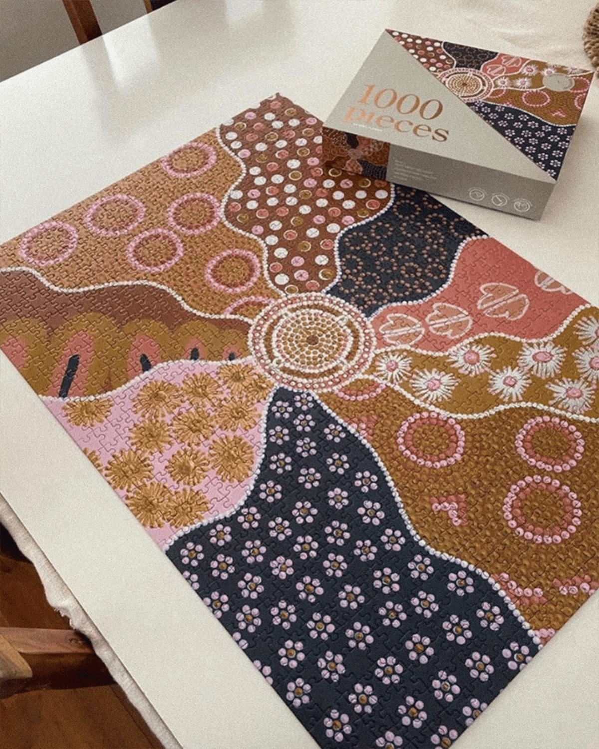 1000 Piece Puzzle - Desert Flower by Journey of Something