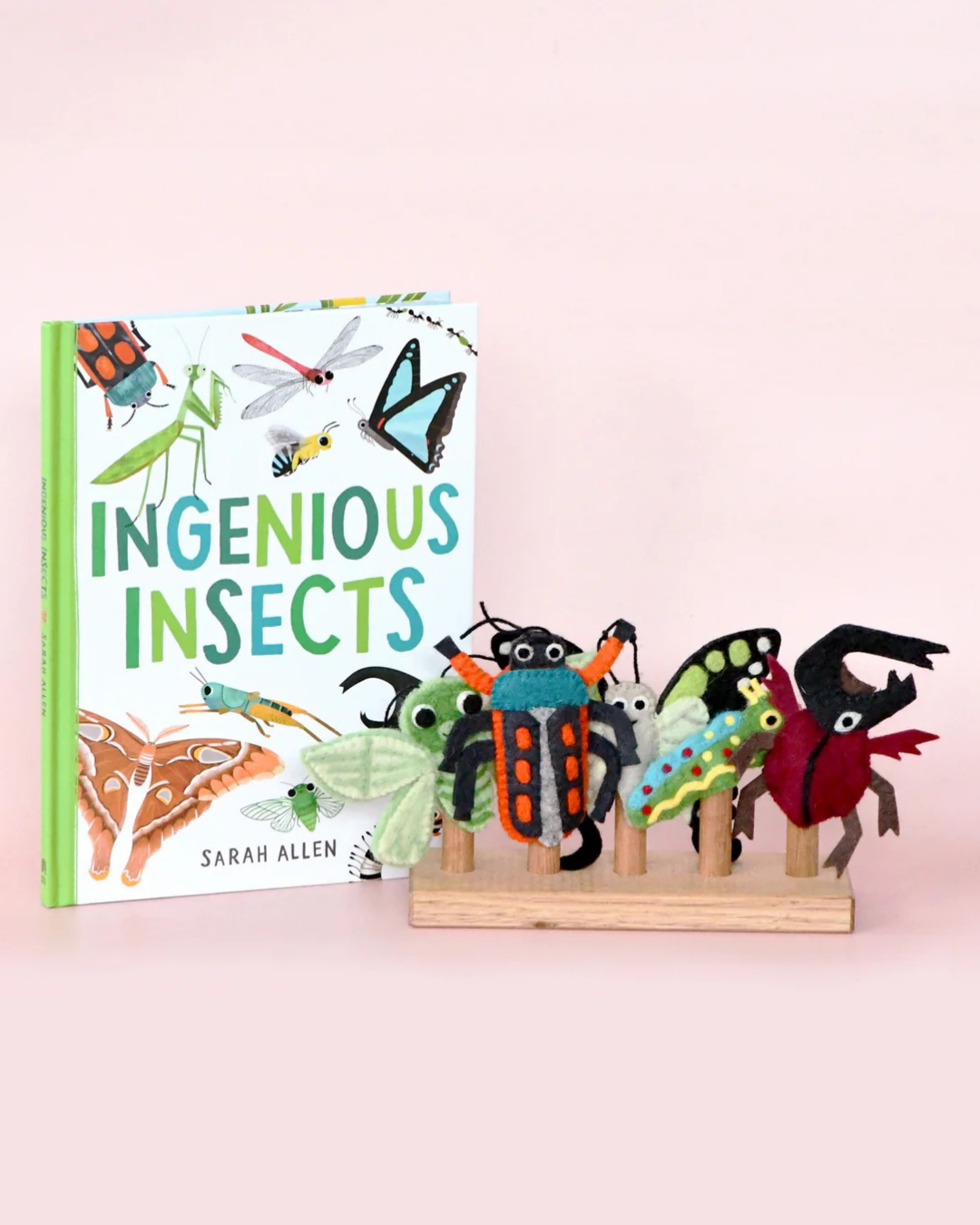 Ingenious Insects - Book and Finger Puppet Gift Set