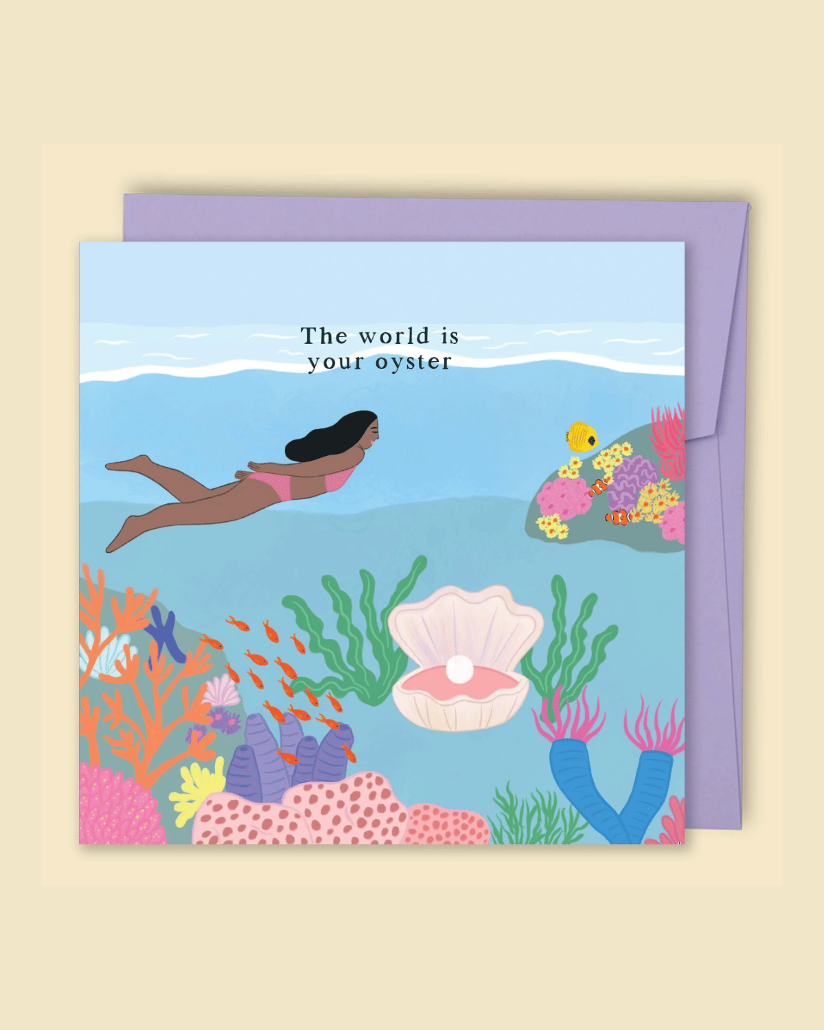 The World Is Your Oyster Card by Constanza Goeppinger