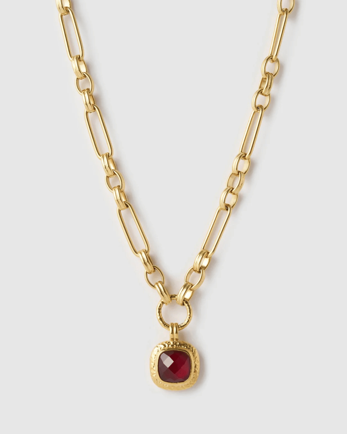 MASON NECKLACE - RED