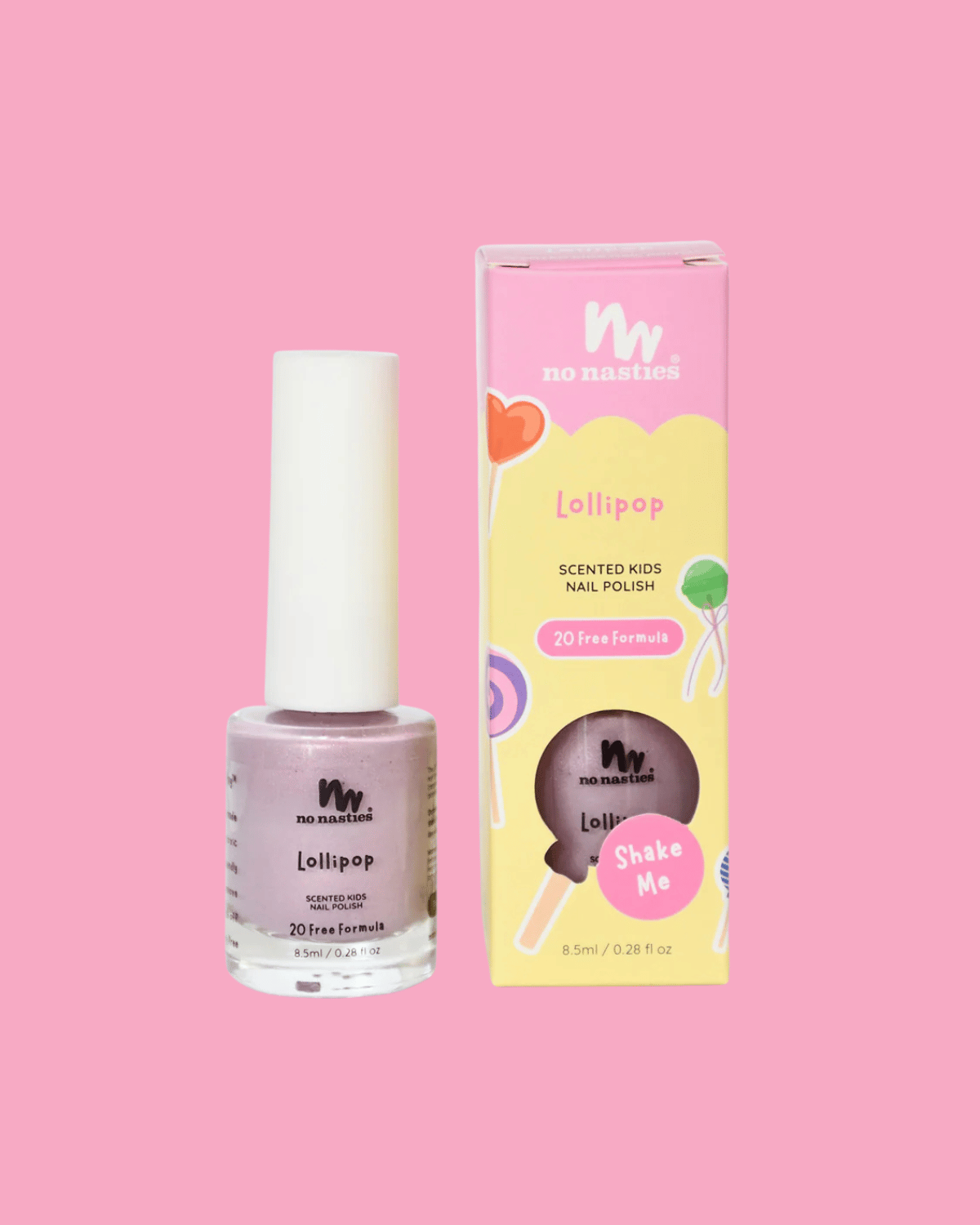 Water-Based Kids Nail Polish - Lollipop Candy