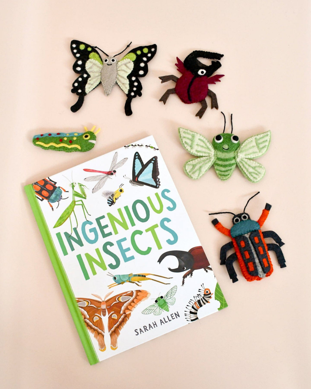 Ingenious Insects - Book and Finger Puppet Gift Set