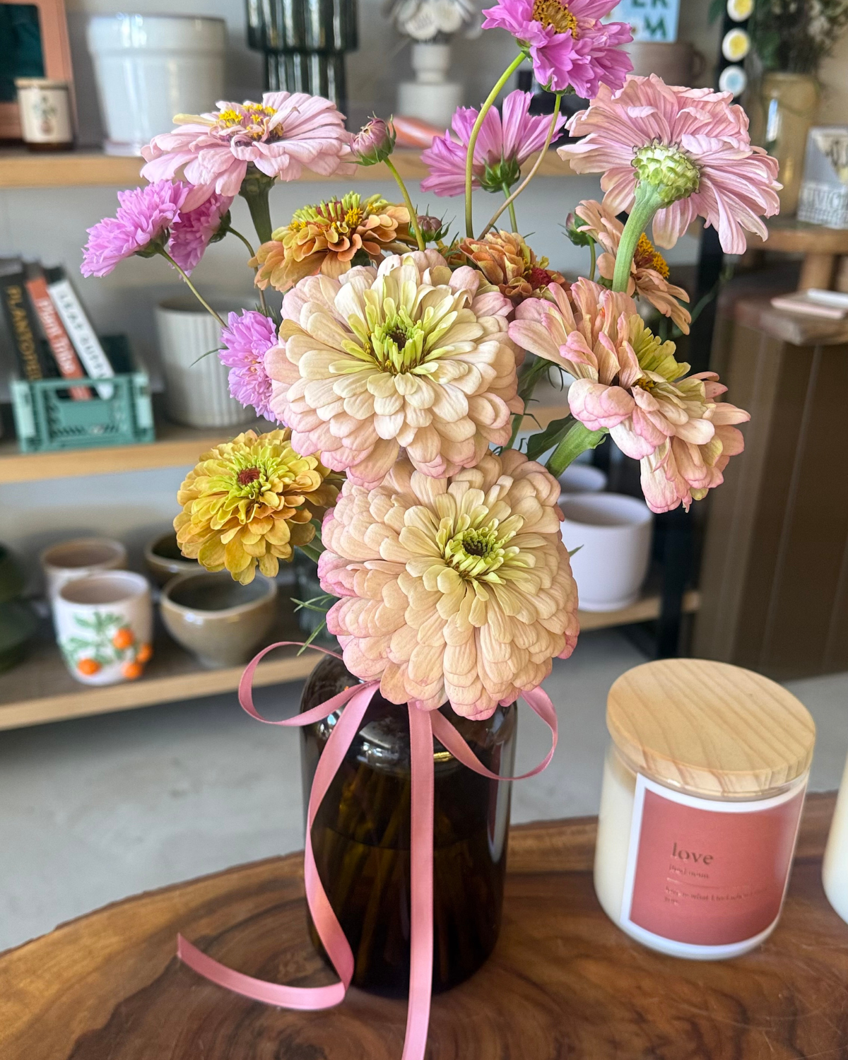 The Flora Bar Jars / Mixed Market Bunch