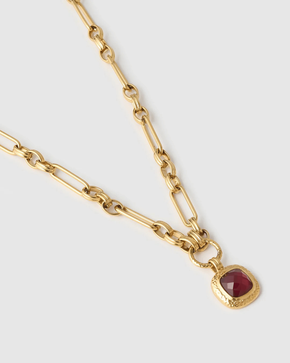 MASON NECKLACE - RED