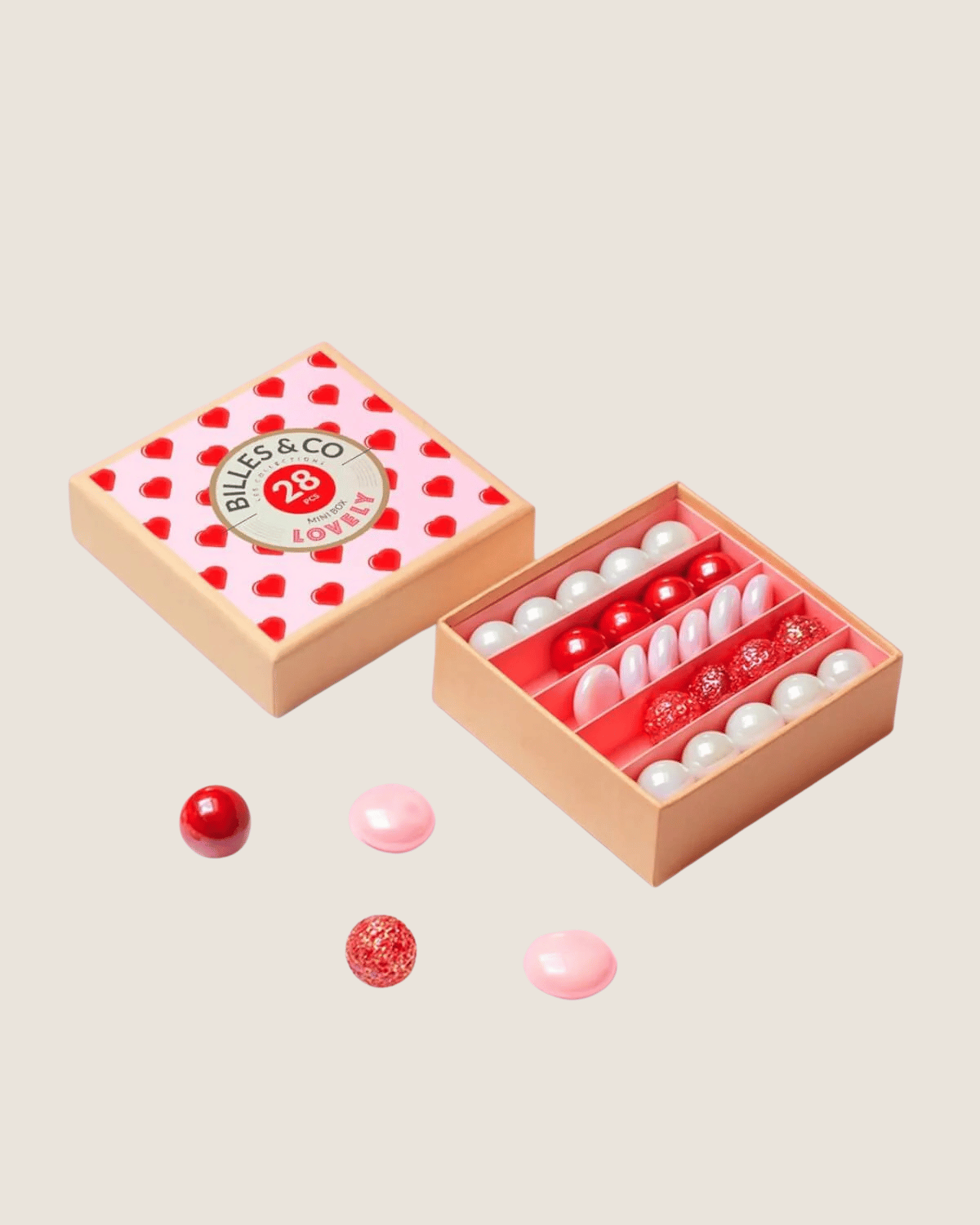 BILLES & CO ❘ Marble Treasure Box - Lovely (Small)