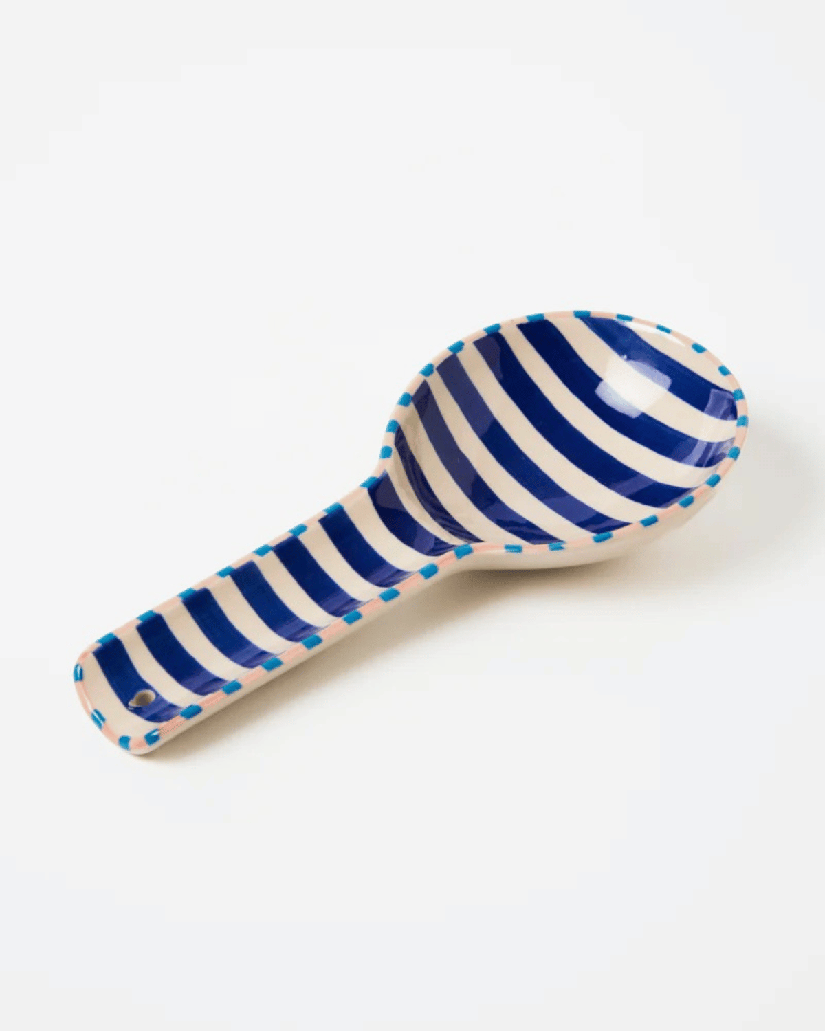 Bloomie Blue Stripe Spoon Rest