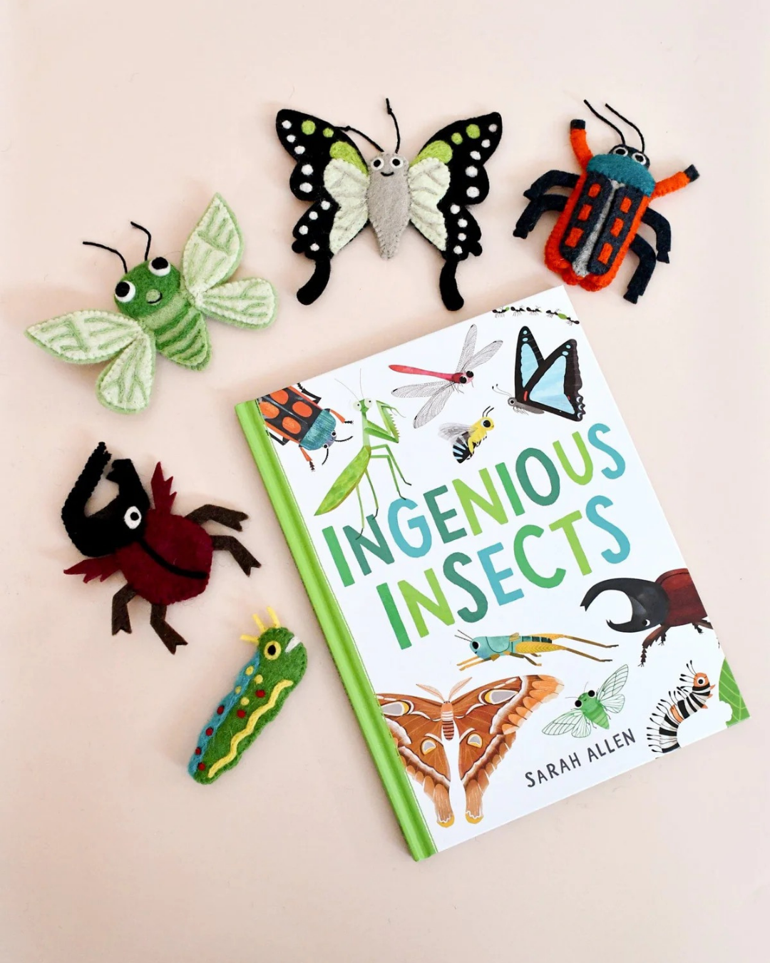 Ingenious Insects - Book and Finger Puppet Gift Set