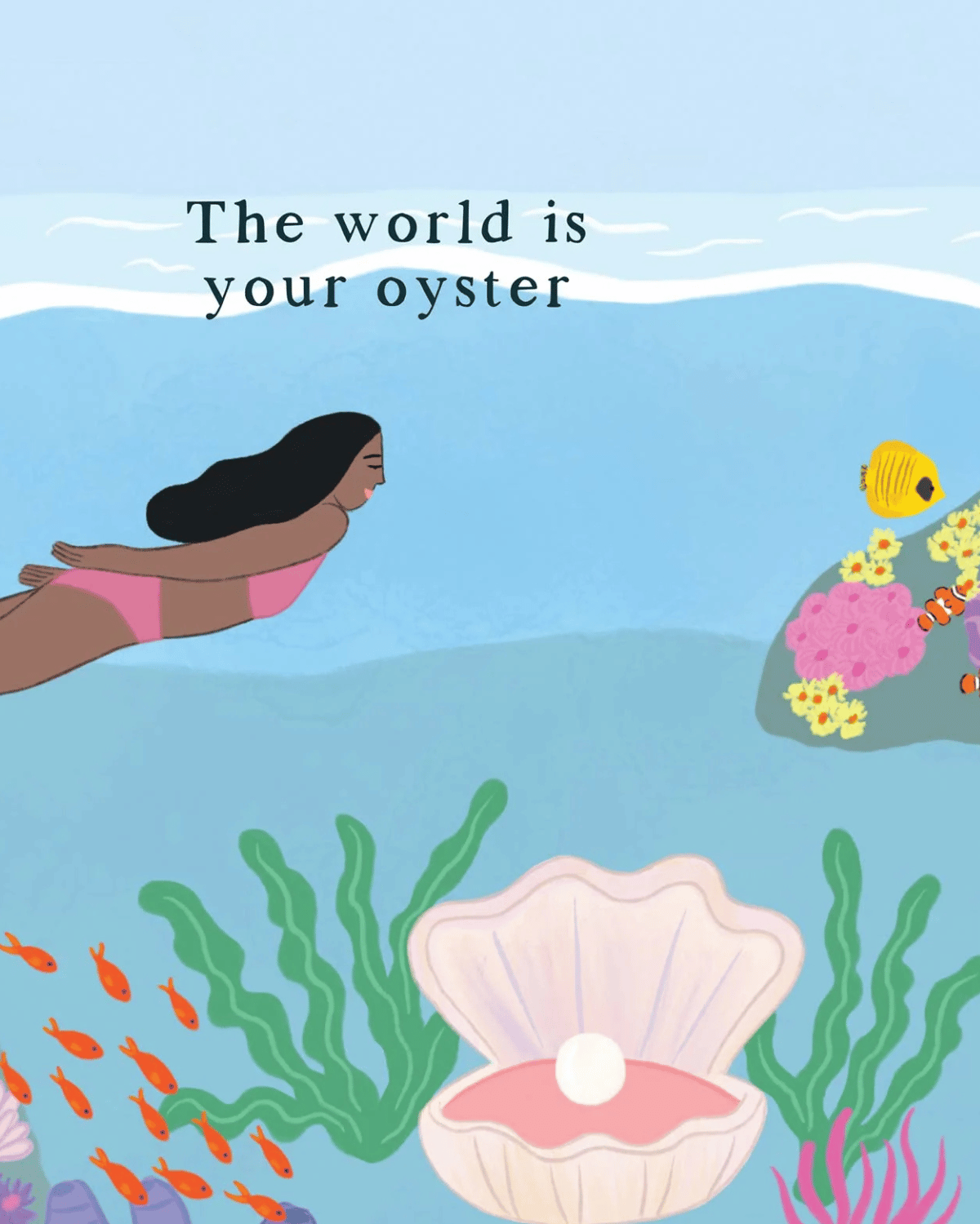 The World Is Your Oyster Card by Constanza Goeppinger