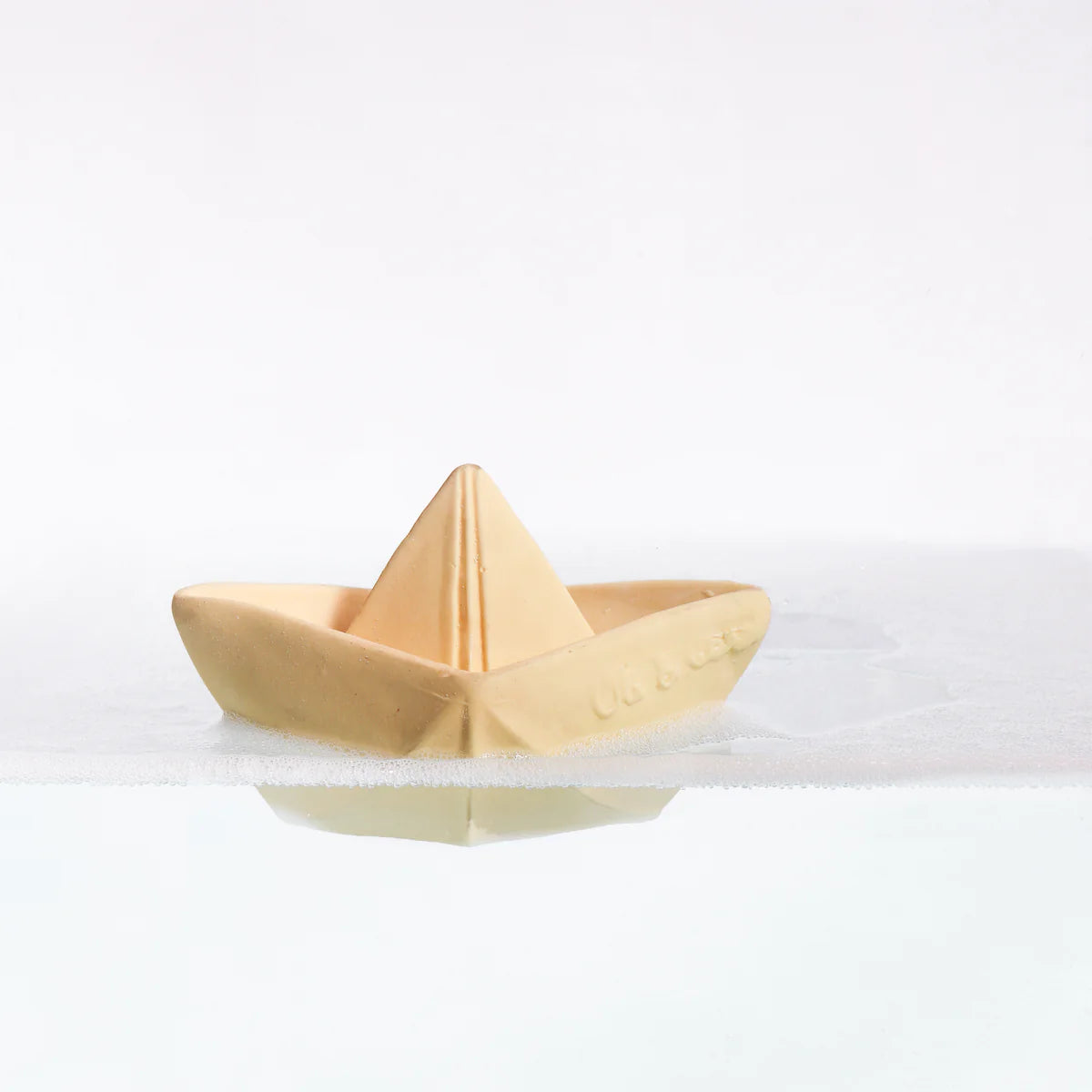 Origami Boat Bath Toy - Vanilla