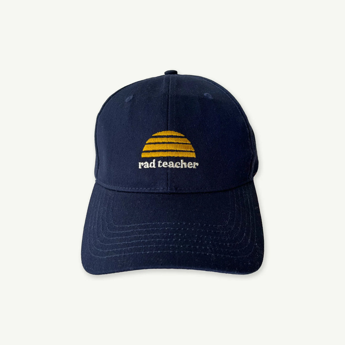 Rad Teacher Baseball Cap - Navy