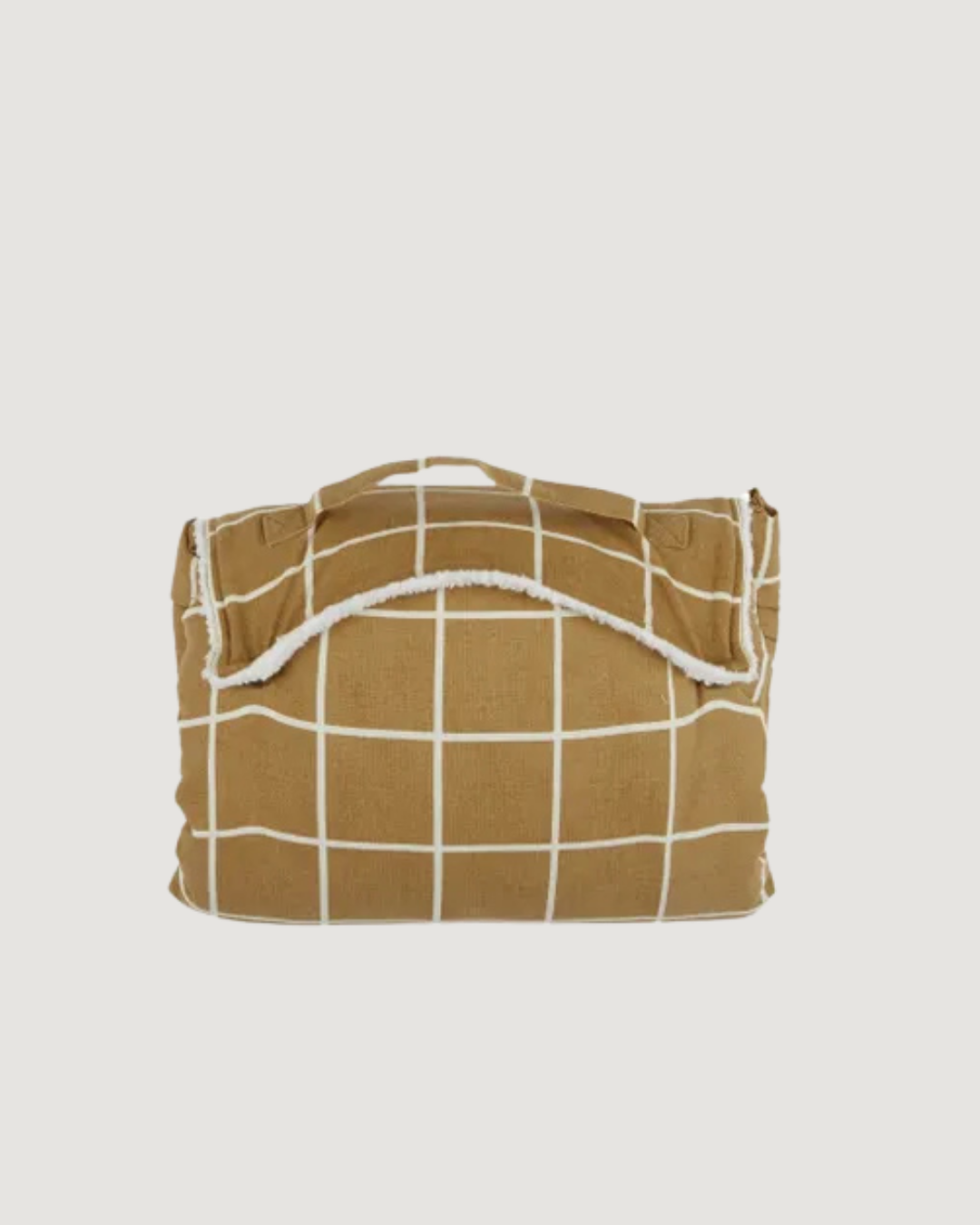 Cotton Travel Pet Bed - Tan