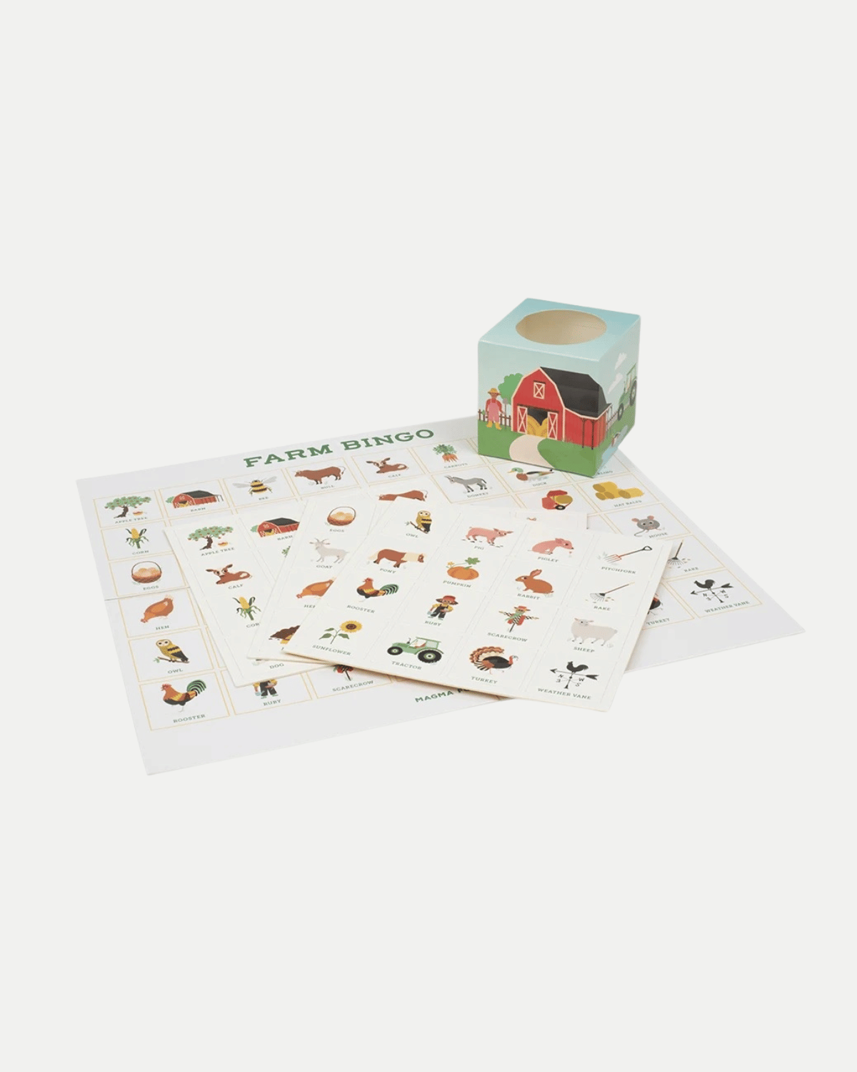 Farm Bingo family-friendly board game
