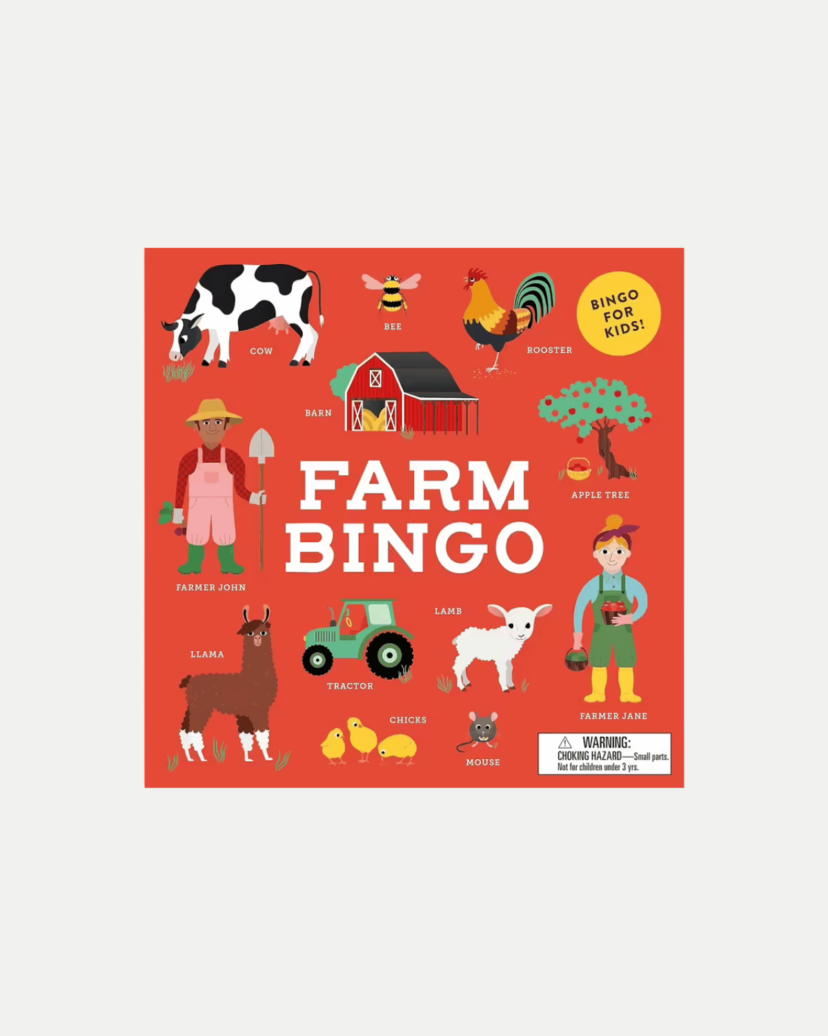 Farm Bingo family-friendly board game