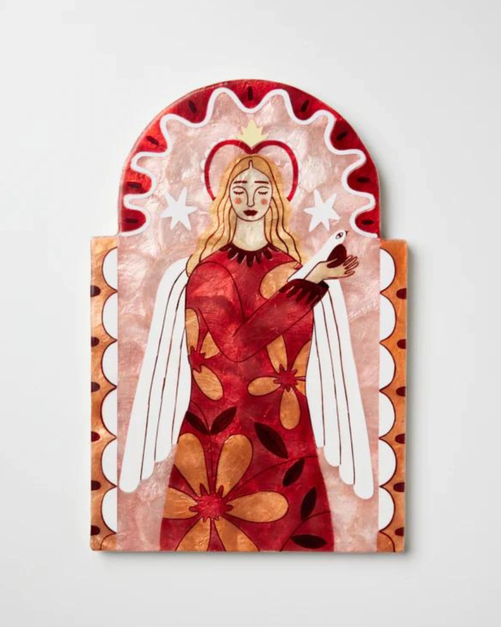 Gardienne Angel Pink Wall Art by Jones & Co ✨