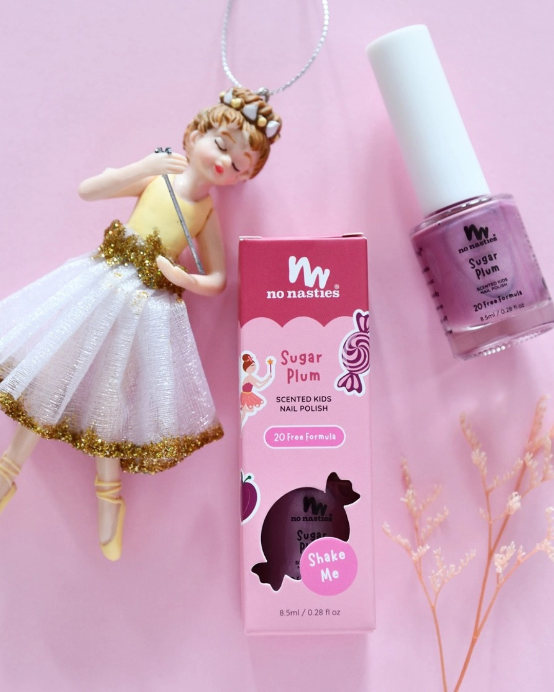 Scented Kids Polish Sugar Plum Fairy by No Nasties