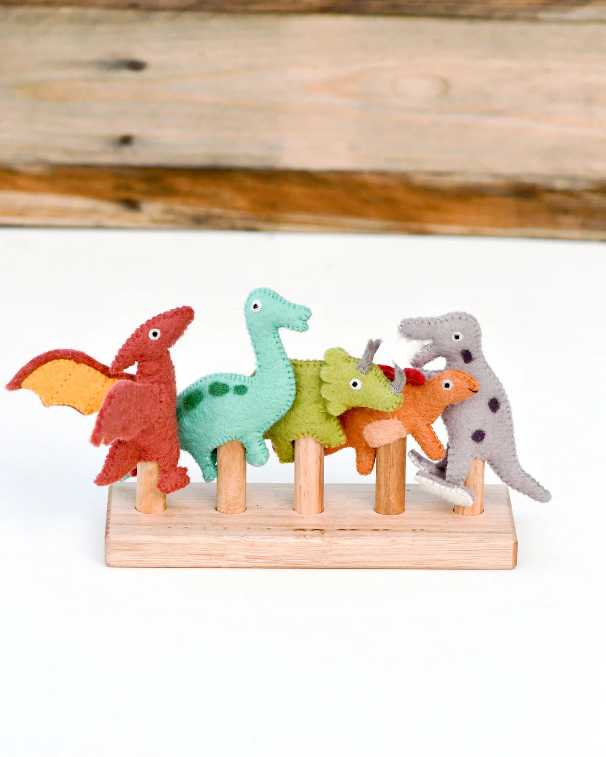 tara treasures dinosaur finger puppets for kids polly and co