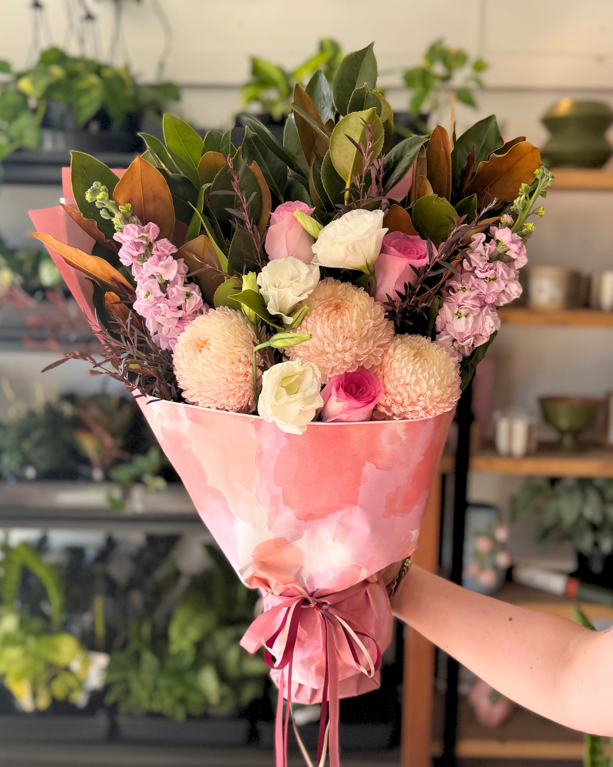 The Flora Bar Bouquet / Pink Posy Club