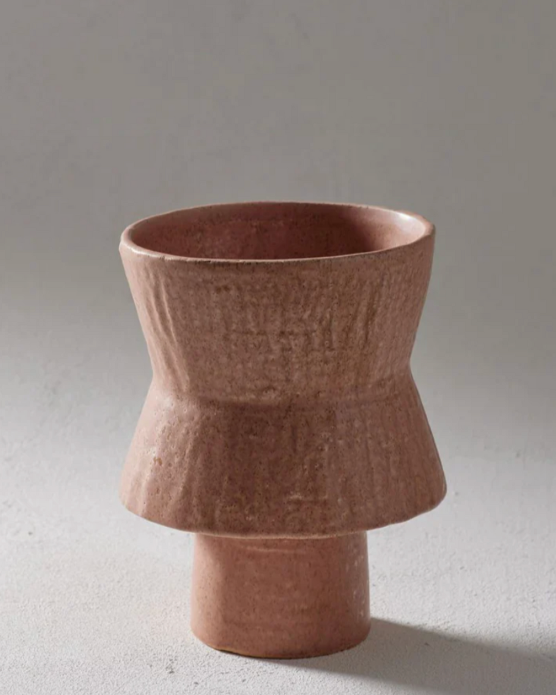 Sascha Vase Terracotta