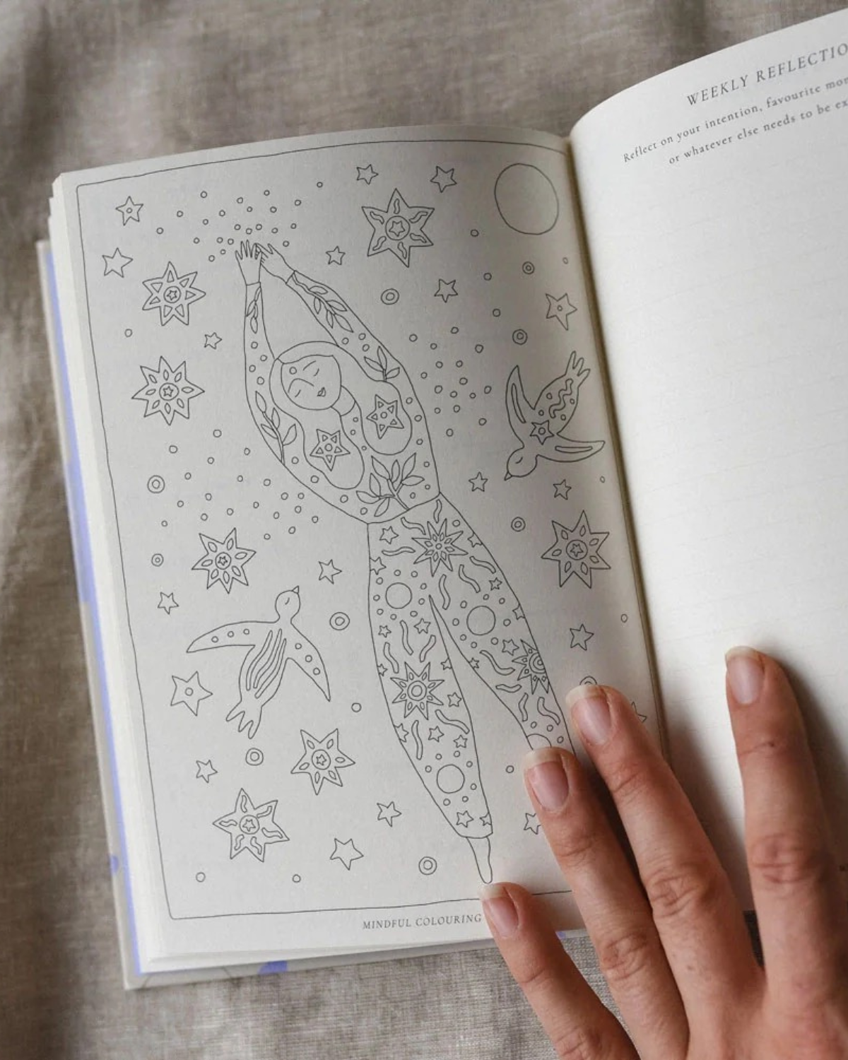 A Year of Coming Home - Guided Self-Love Journal by Musings from the Moon