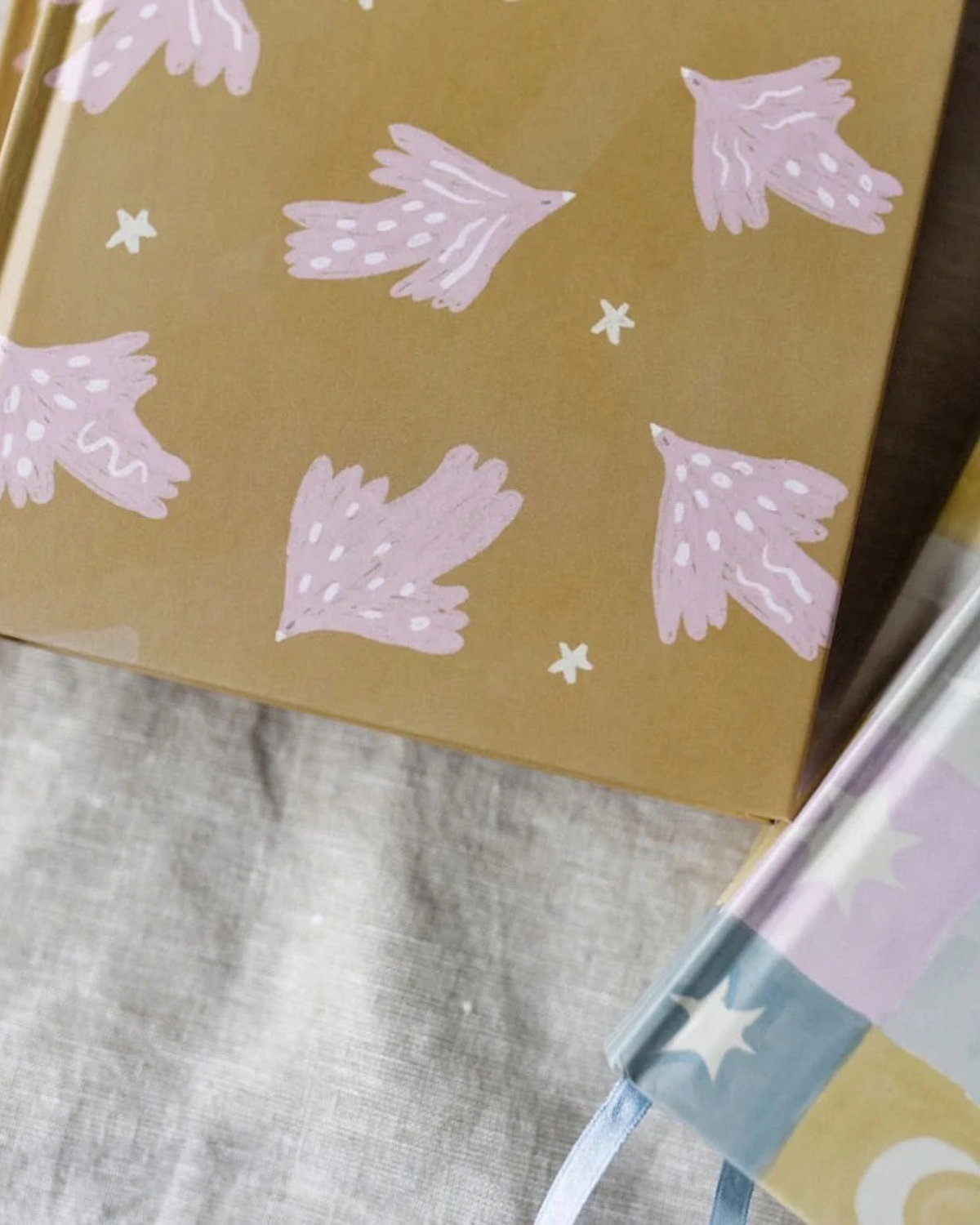 A5 Lined Journal - Birds Musings from the Moon