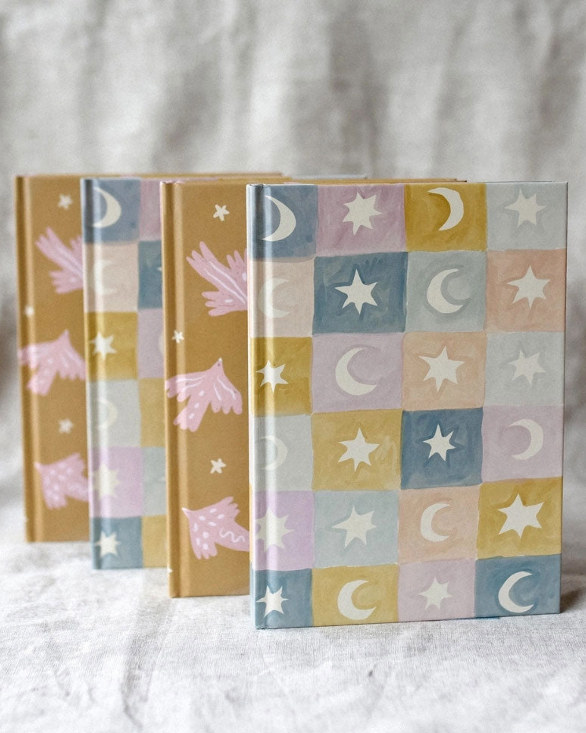 A5 Lined Journal - Moons & Stars