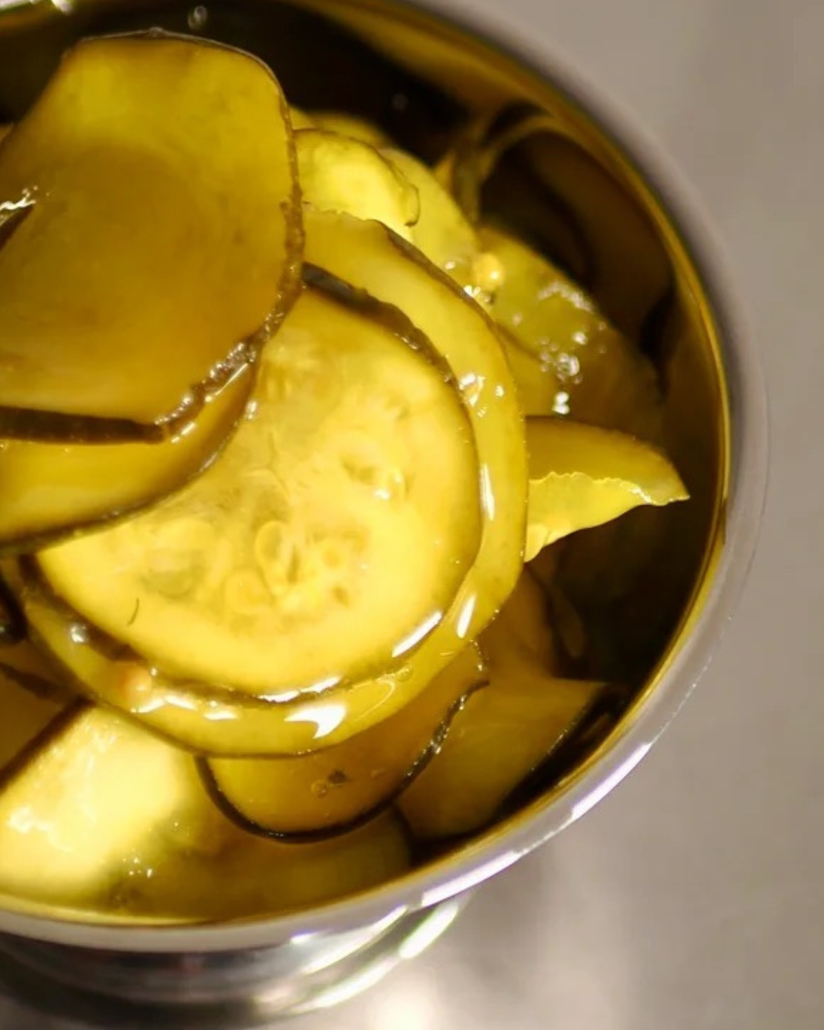 Pickled Bread & Butter Zucchini by Acide