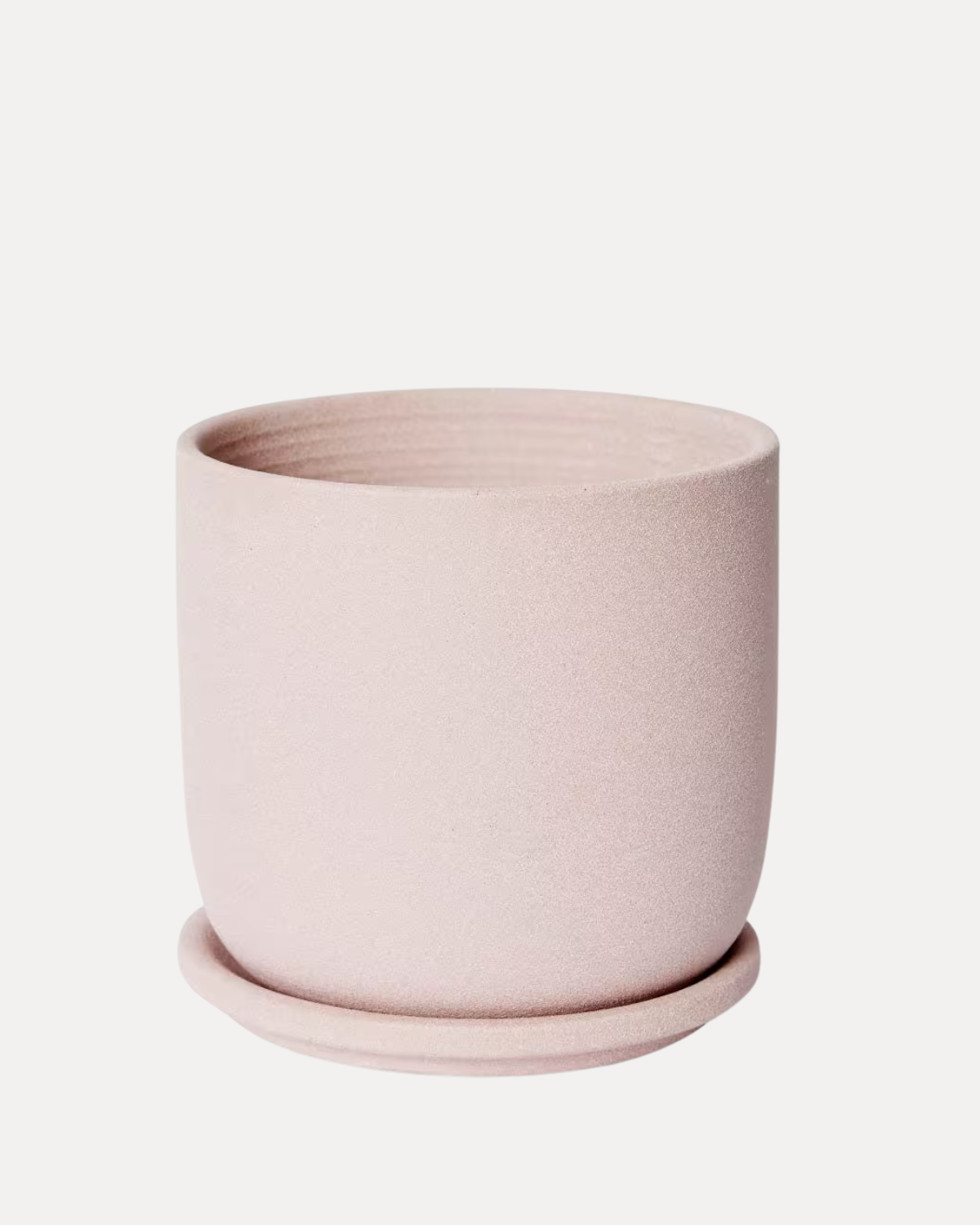 Allegra Pot w. Saucer - Pink