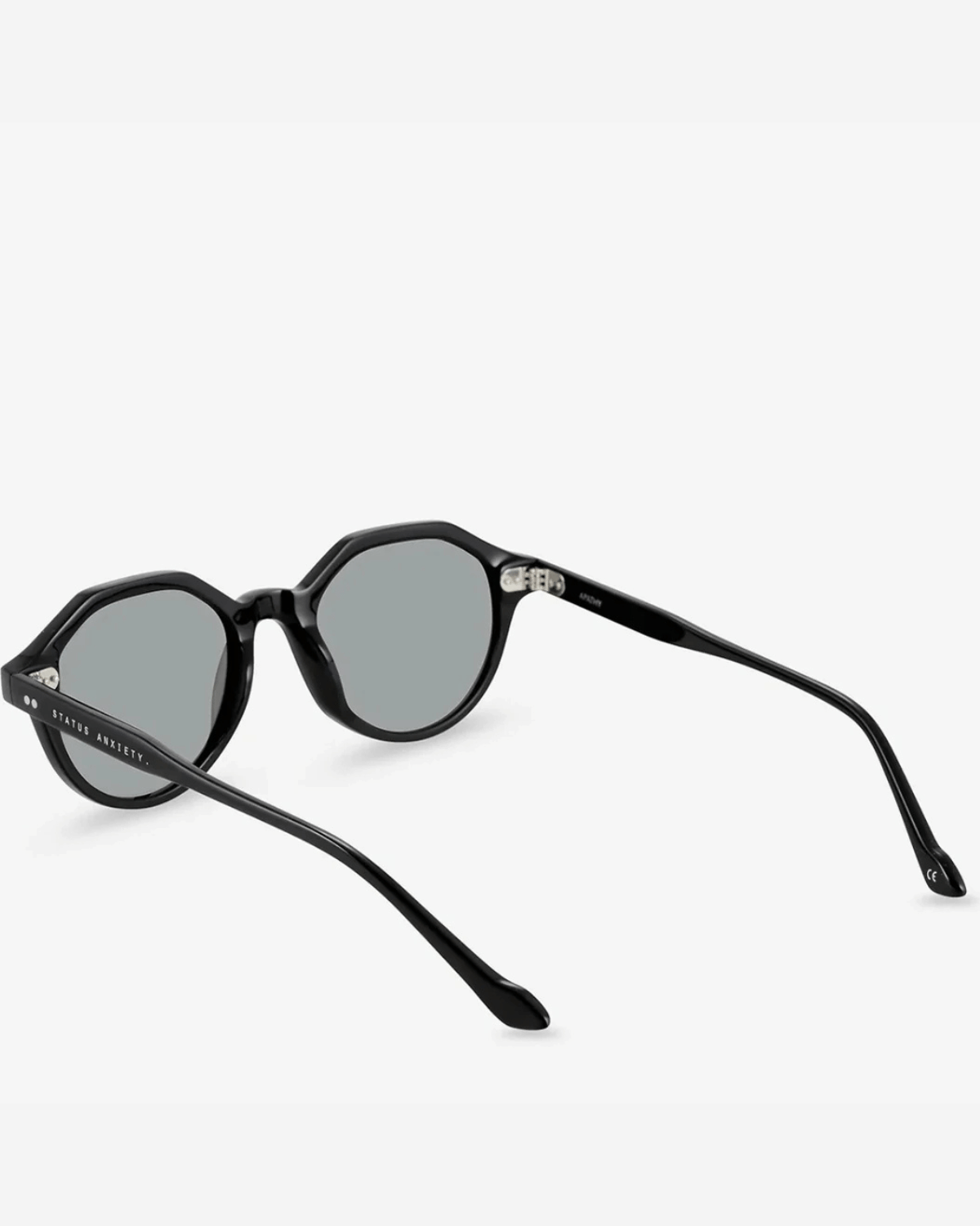 Status Anxiety & Apathy Sunglasses in Black