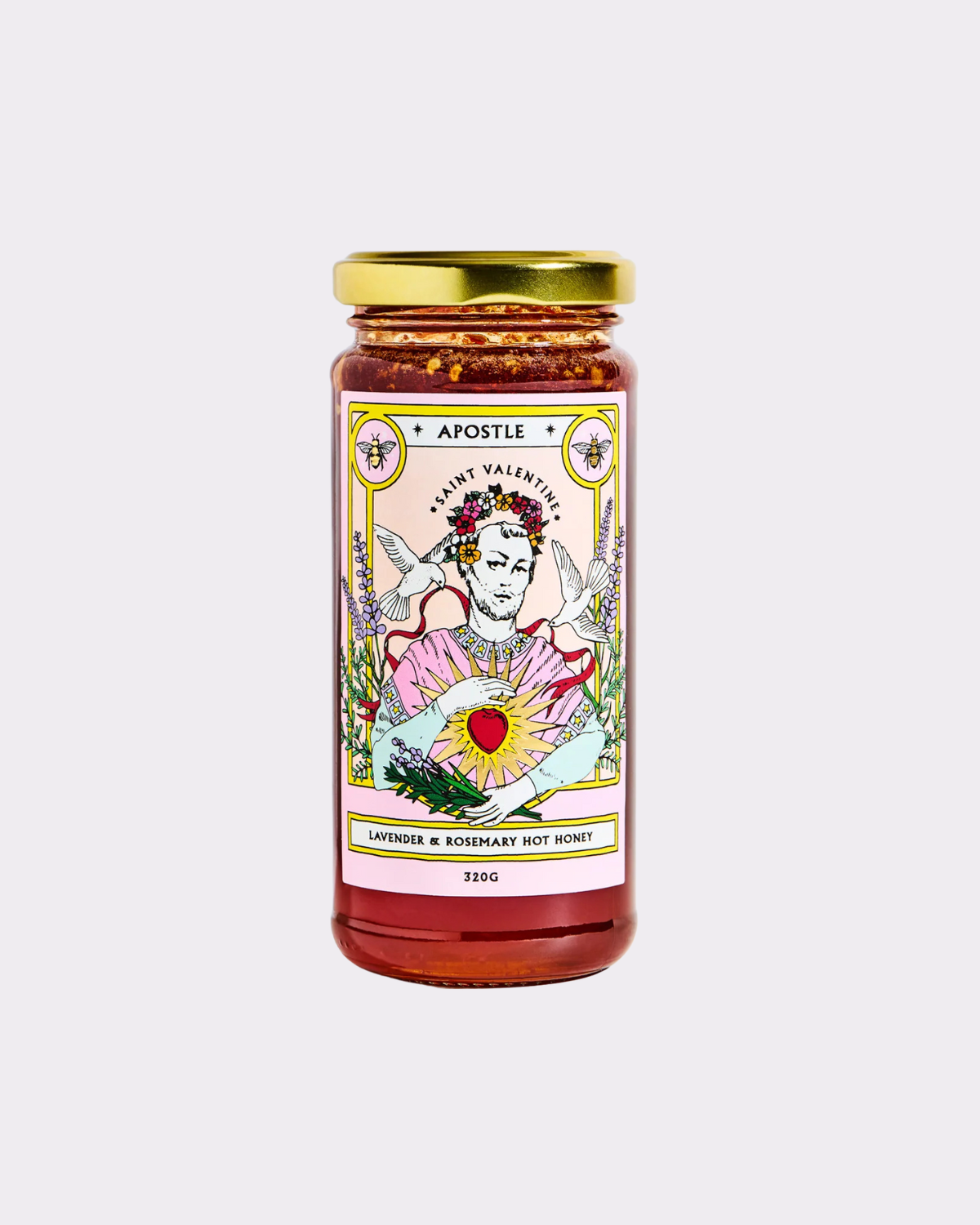 Apostle Sauce - Lavender & Rosemary Hot Honey (320g)