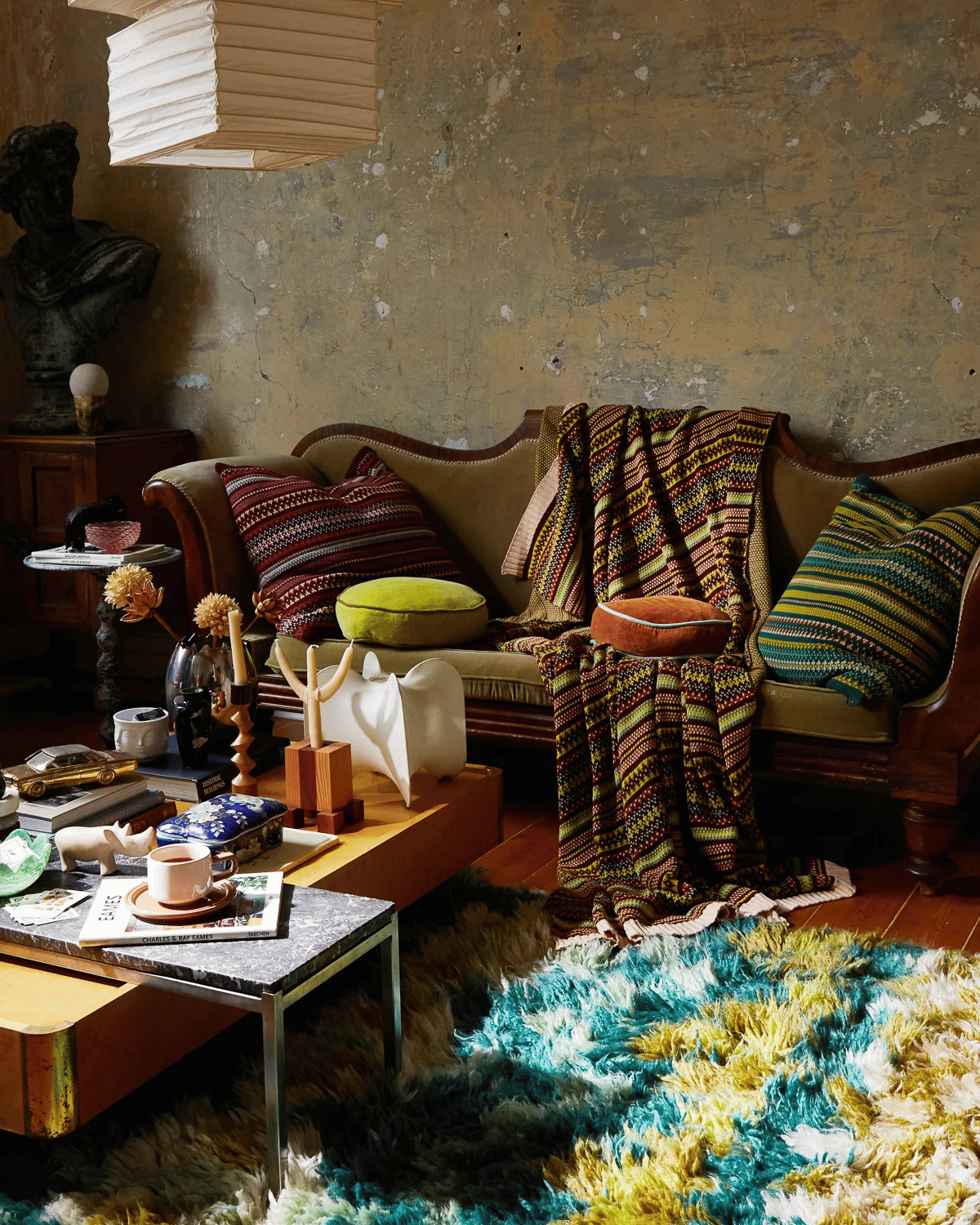Sage & Clare Arlette Knit Blanket - Emerald