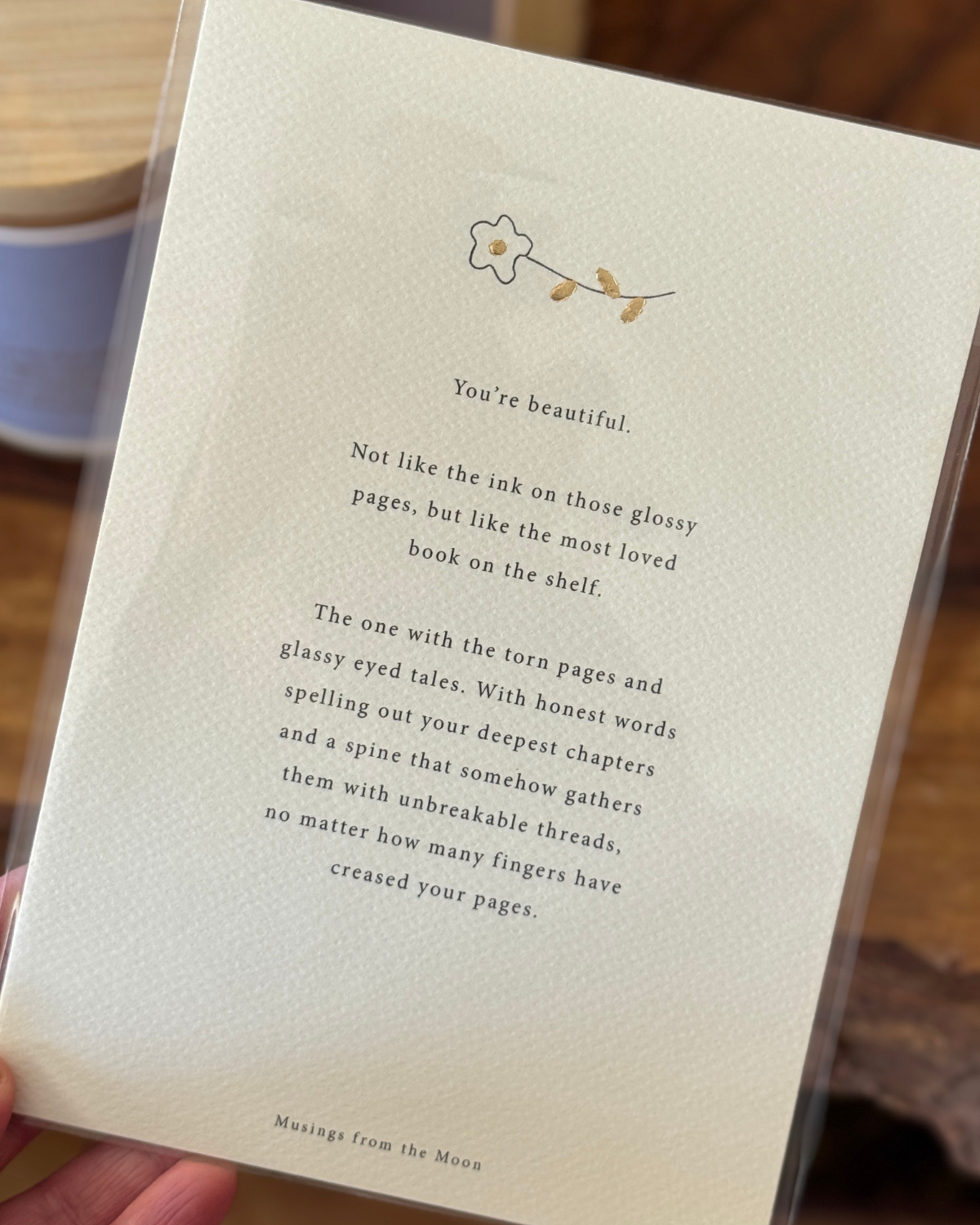 Art Poem Print - You&
