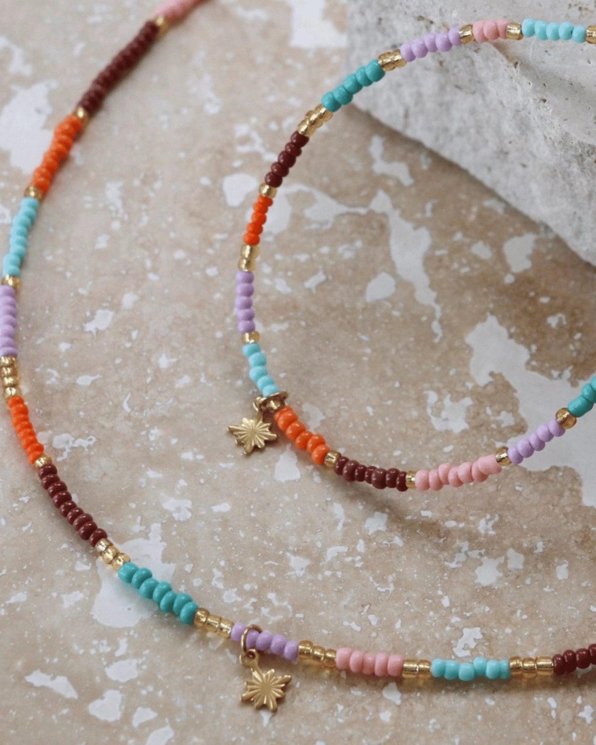 Luna.Foundling ❘ Beaded Anklet - Arthur (Adult)