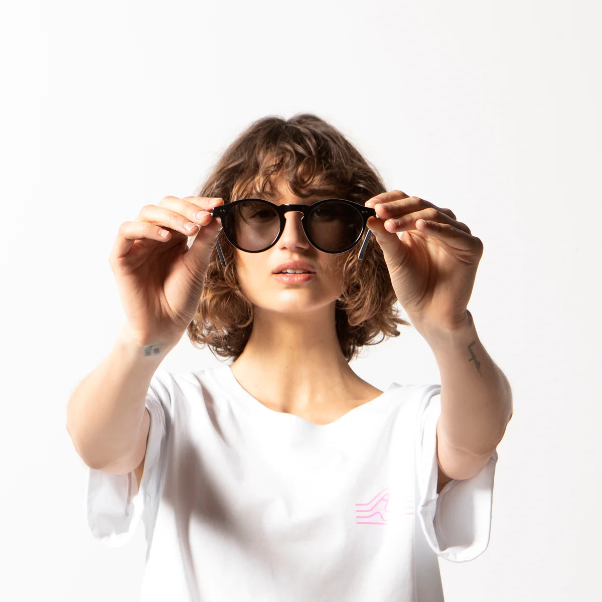 Status Anxiety Ascetic Sunglasses in Black
