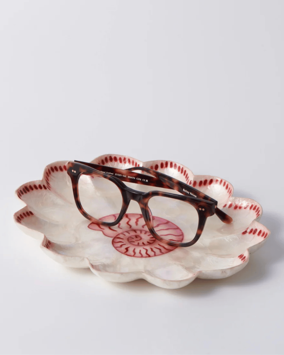 Atlantic Shell Pink Plate Jones & Co