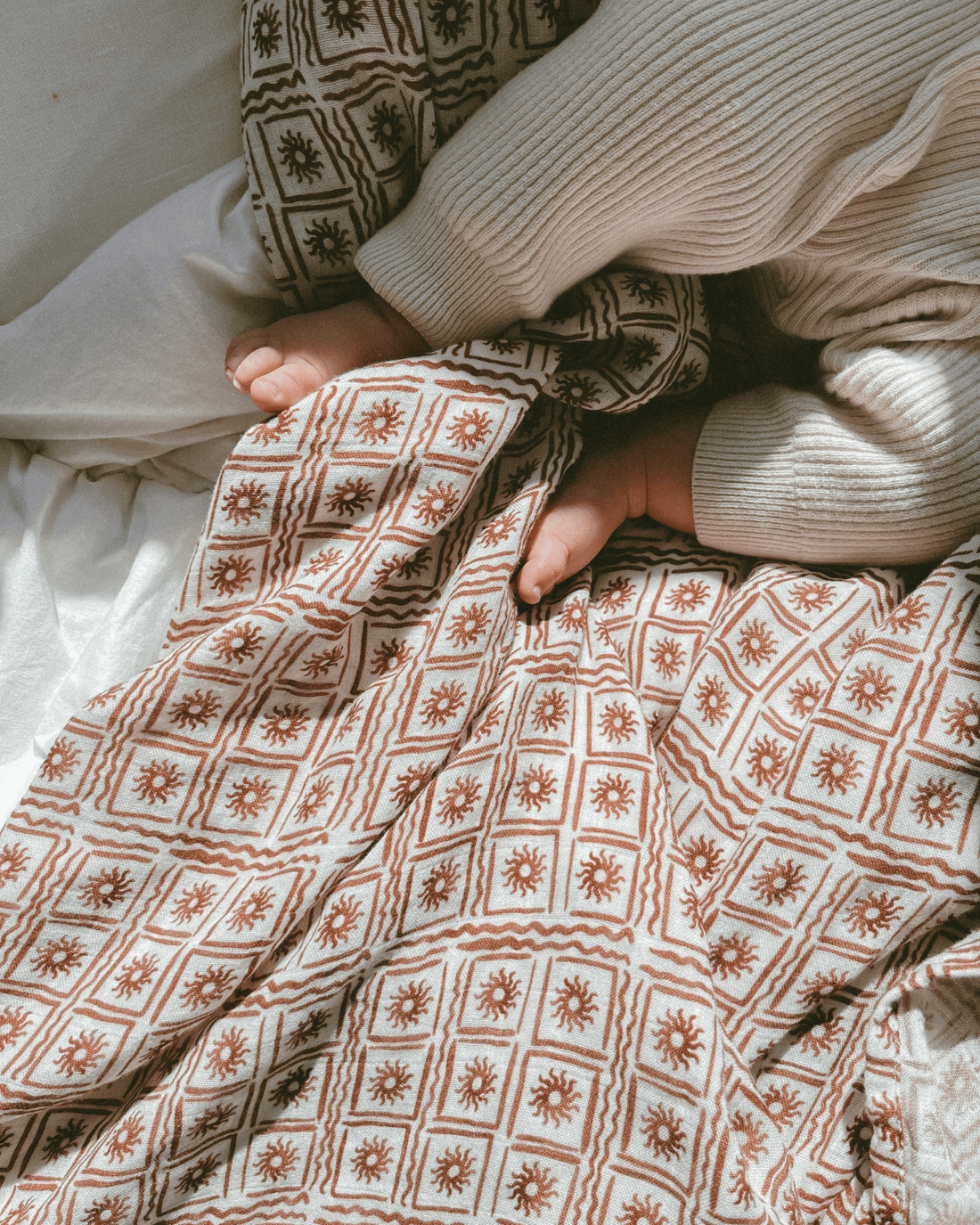 Baby Wrap in Soleil by Milky Designs