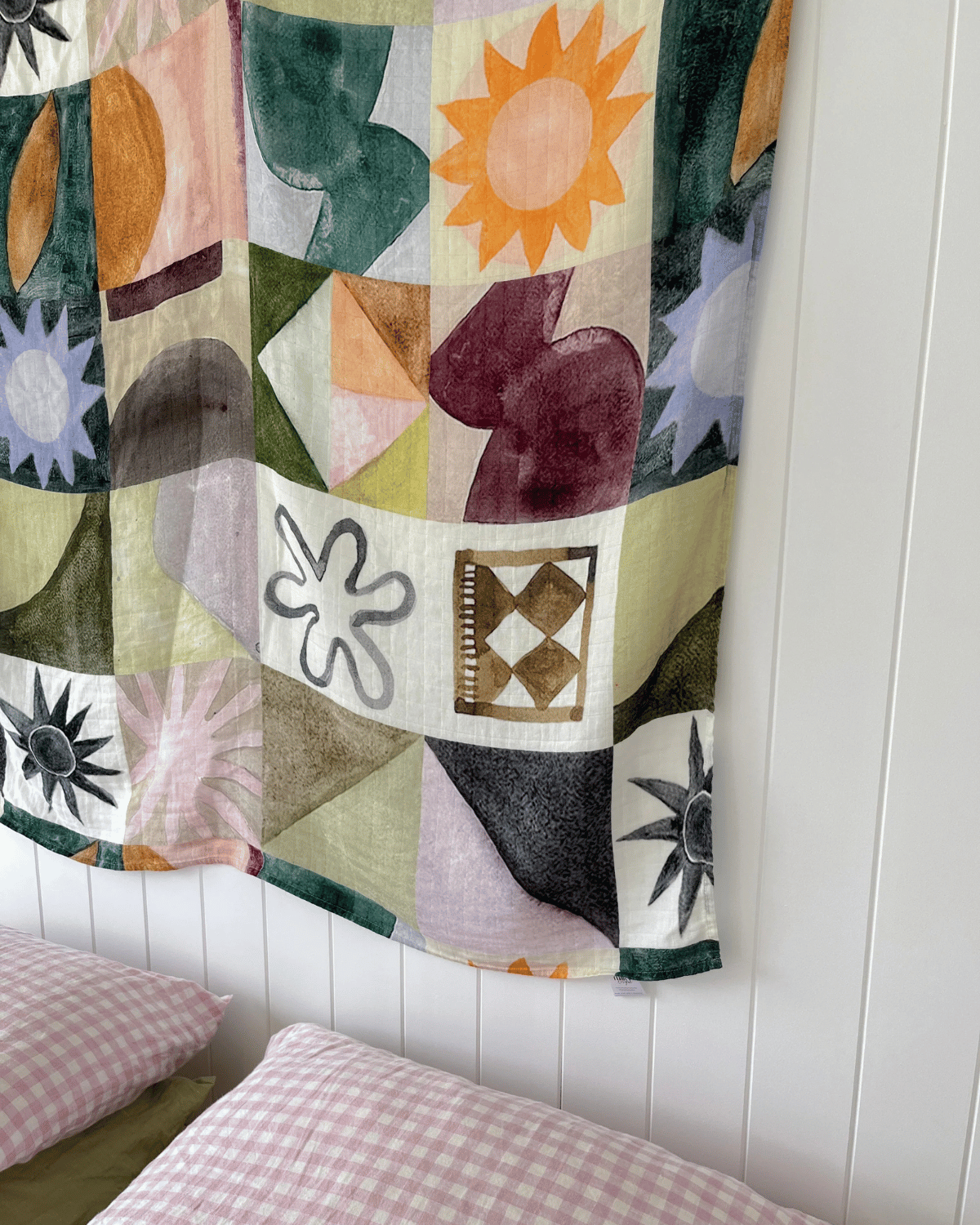 MILKY DESIGNS x ANNIE EVERINGHAM - Sun Checkers Baby Wrap