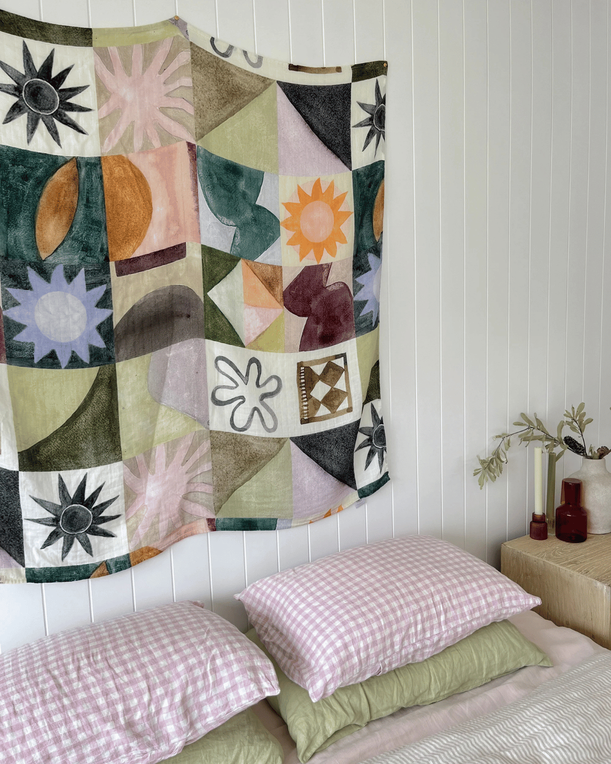Baby Wrap - Sun Checkers