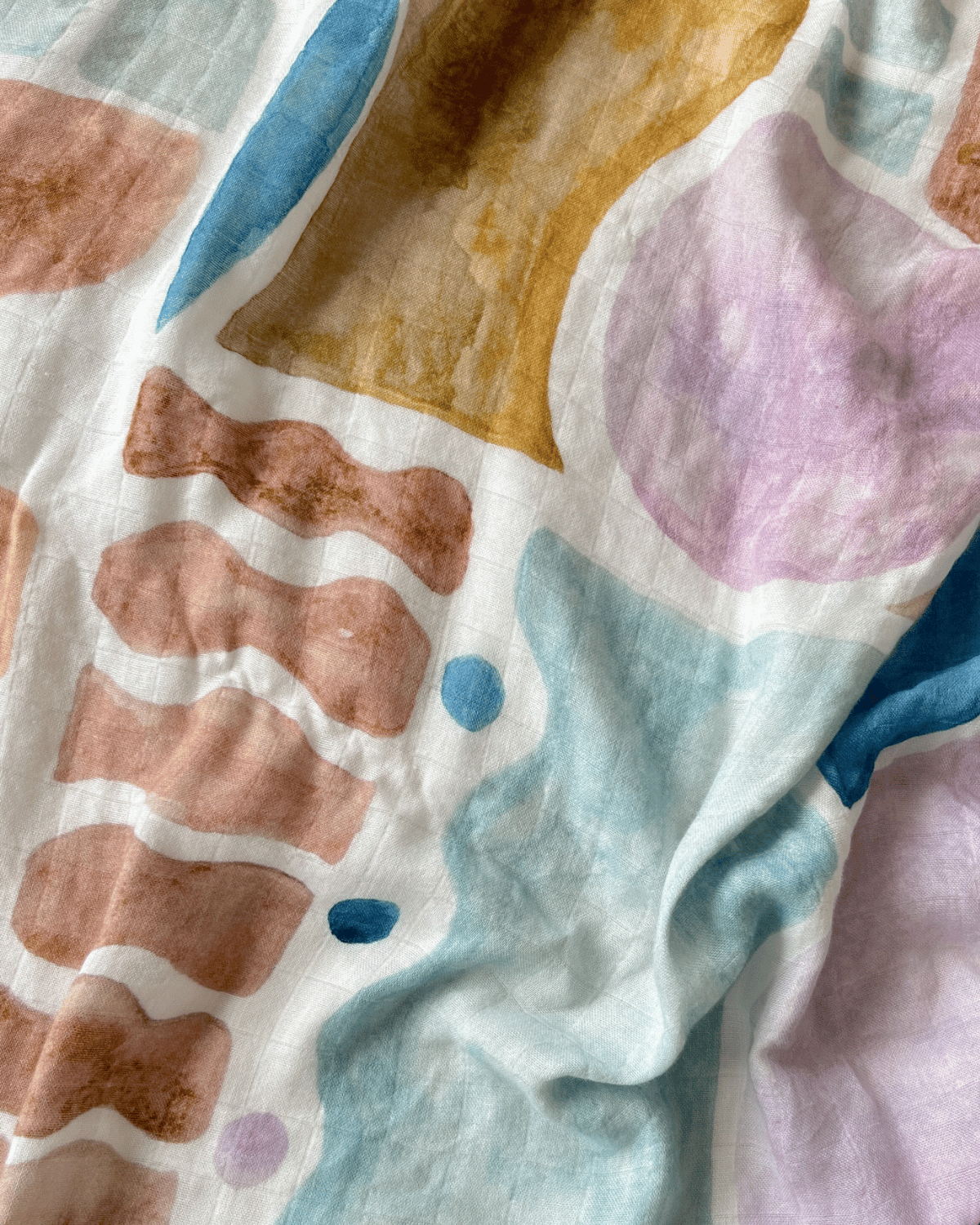 Baby Swaddle in Zimi by Milky Designs