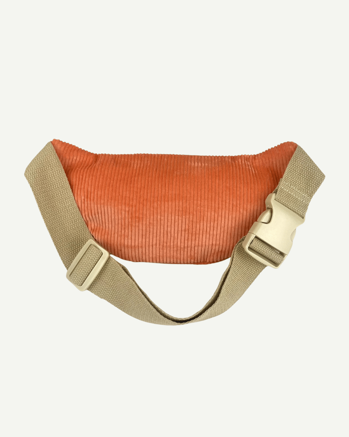 Corduroy Spliced Eco Belt Bag - Berry Nice