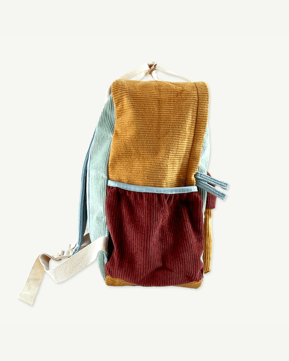 Corduroy Spliced Eco Kids Backpack - Reef