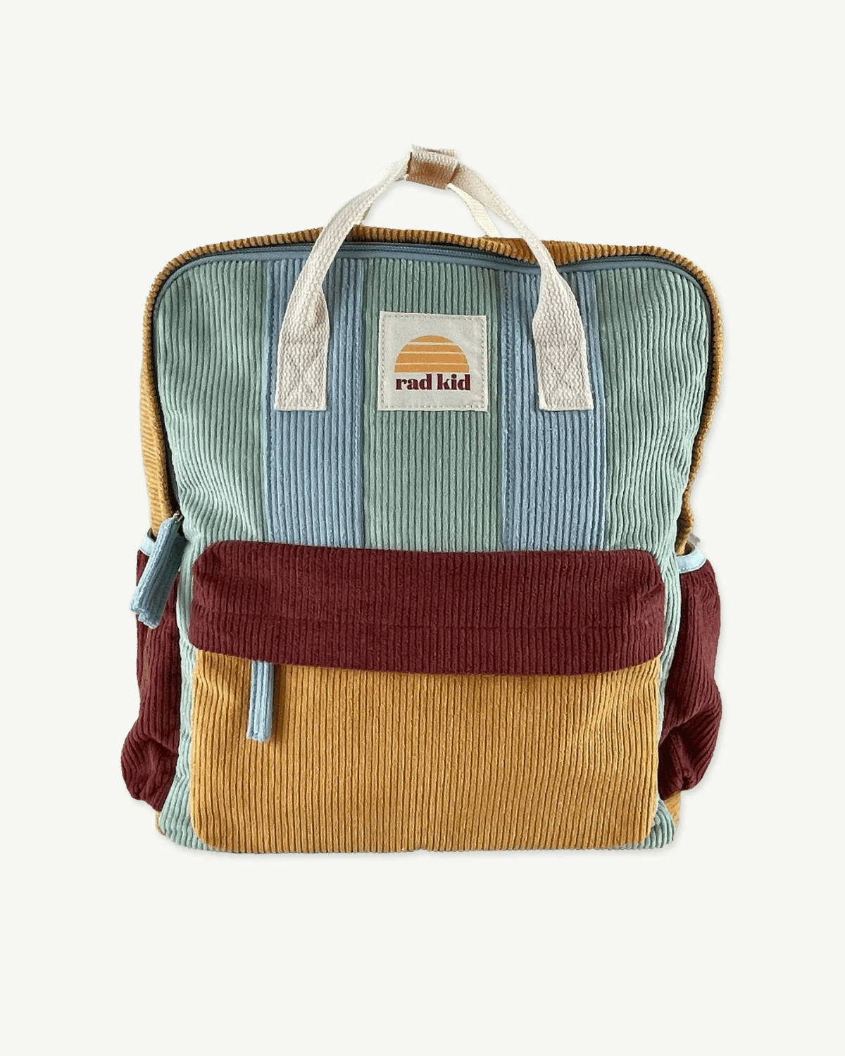 Corduroy Spliced Eco Kids Backpack - Reef