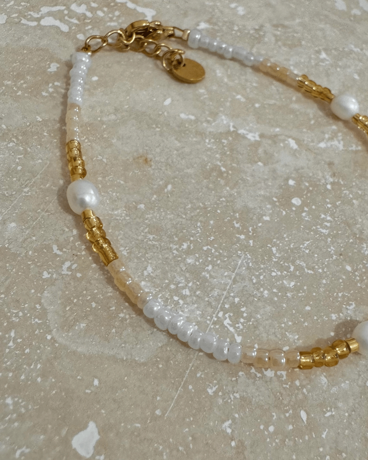 Luna.Foundling ❘ Beaded Bracelet - Tideline Glow (Adult)