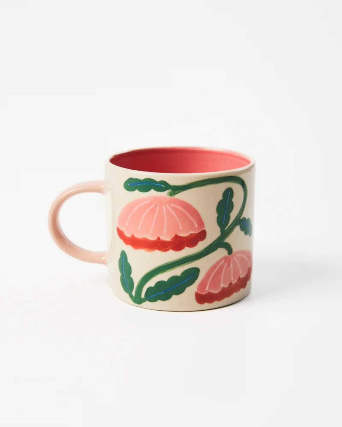 Bloomie Pink Flower Mug by Jones & Co
