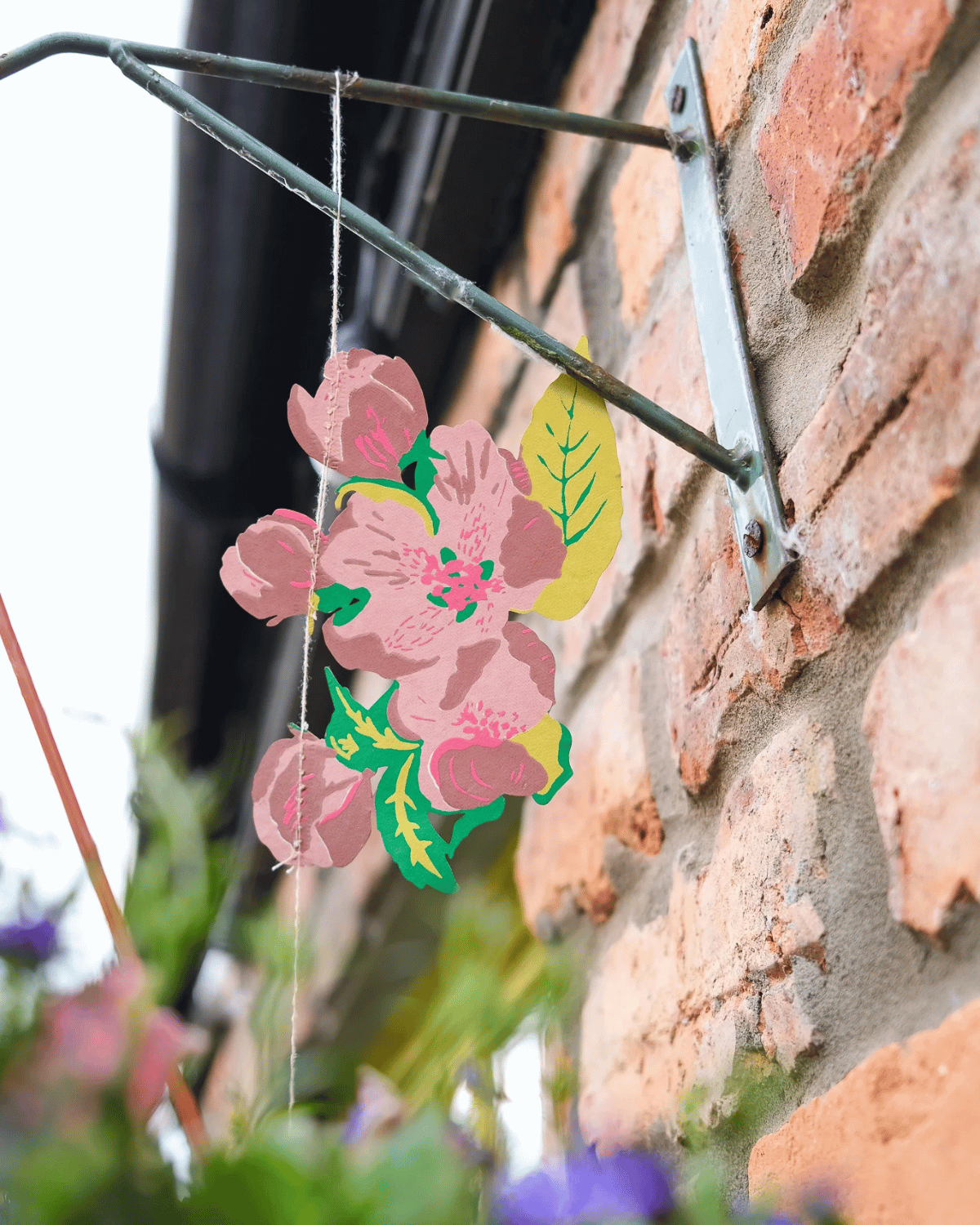 Blossom Sewn Garland by East End Press