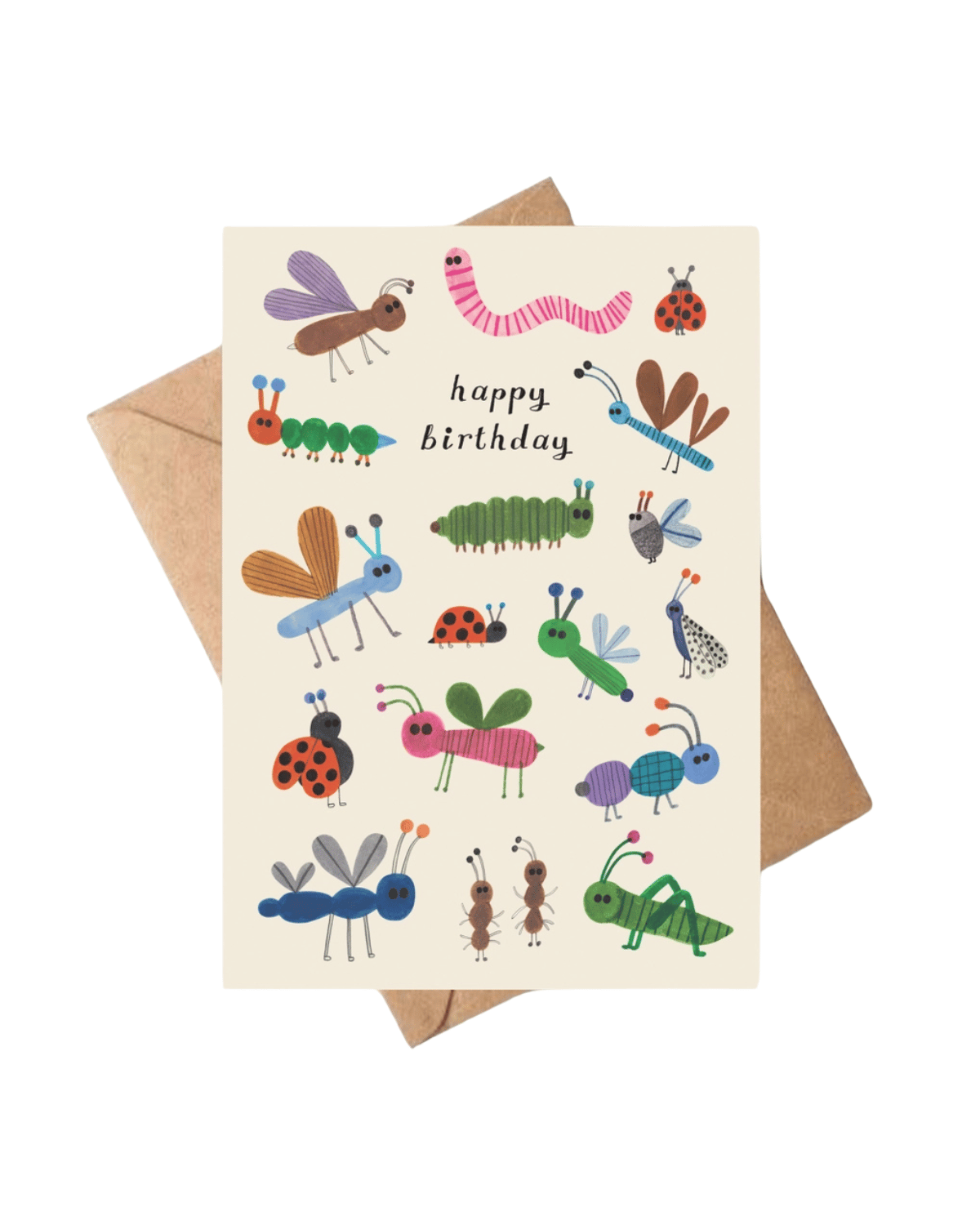 Bugs Birthday Card by Daria Solak Illustrations