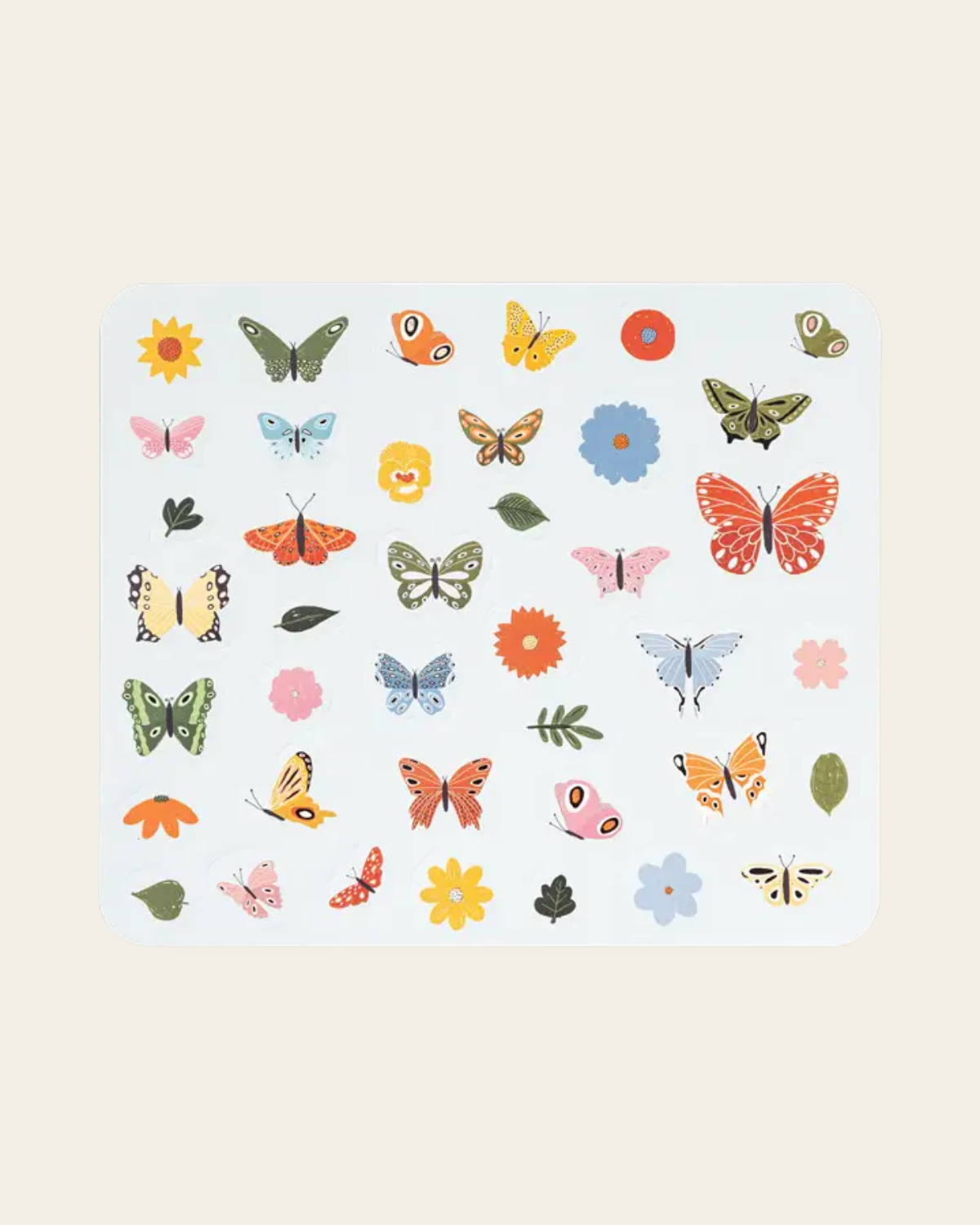 Butterflies - 160 Stickers by Edicare Editora